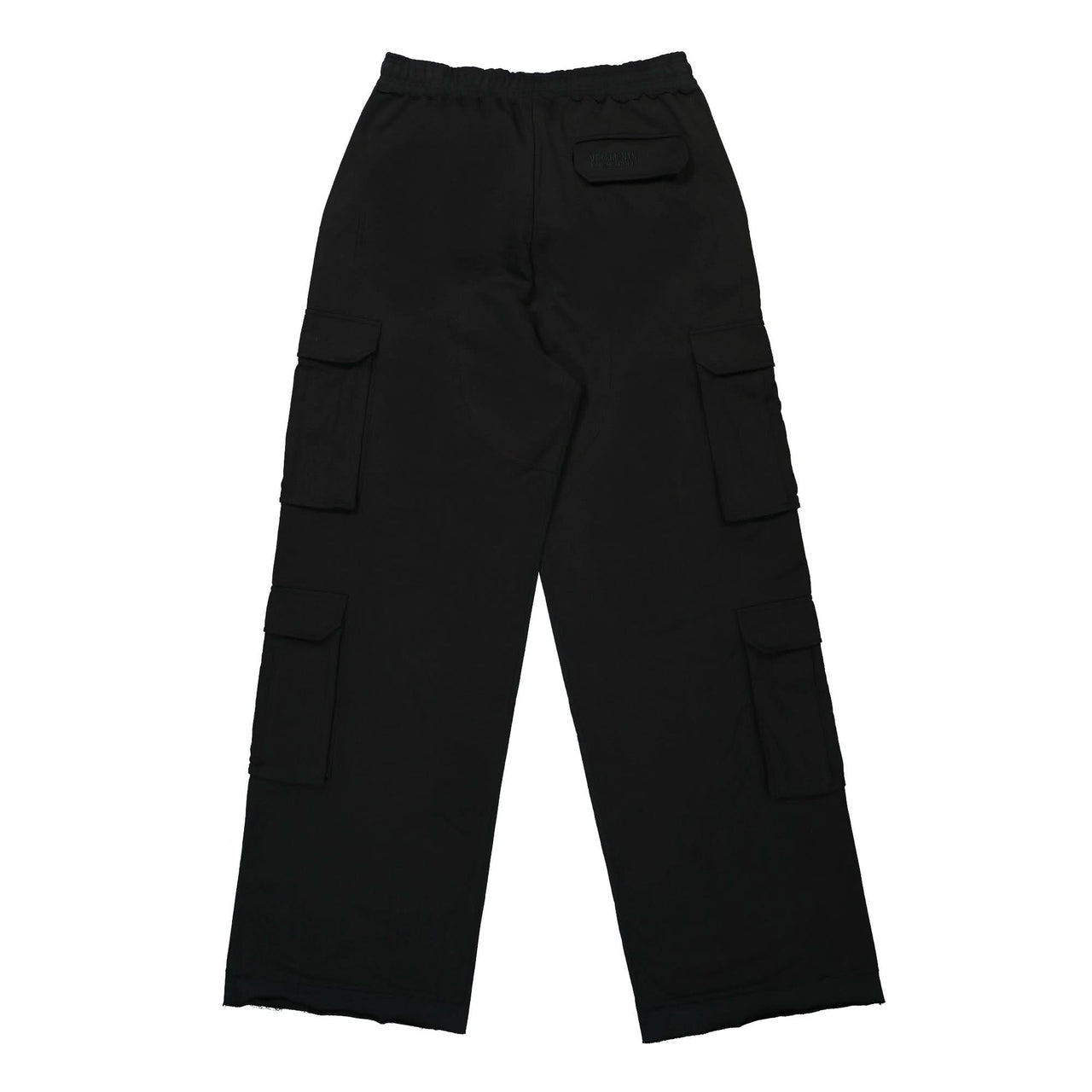 VETEMENTS Blackout Jersey Cargo Sweatpants Black Detail view 1 | Gate