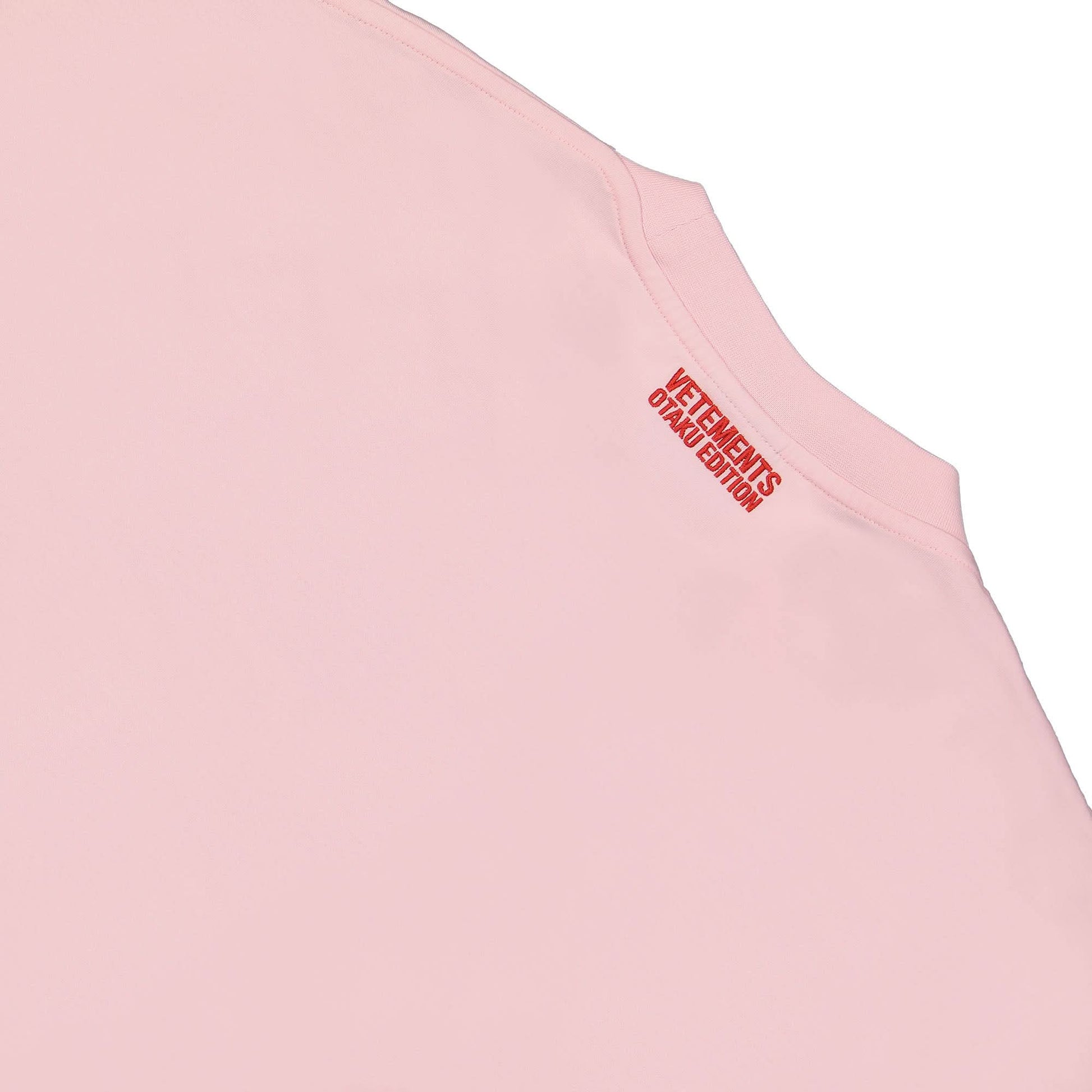 VETEMENTS Anime Freak T-Shirt Pink Detail view 4 | Gate