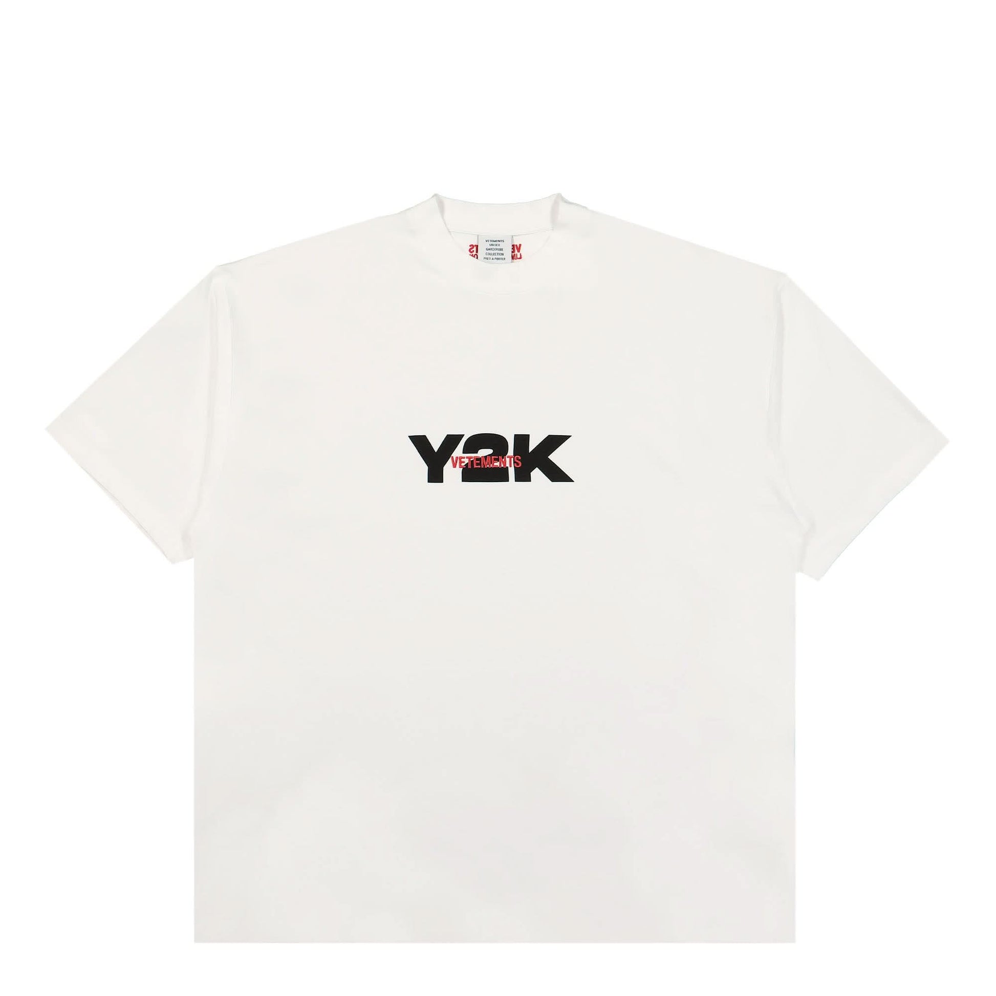 VETEMENTS Y2K T-Shirt White Detail view 1 | Gate