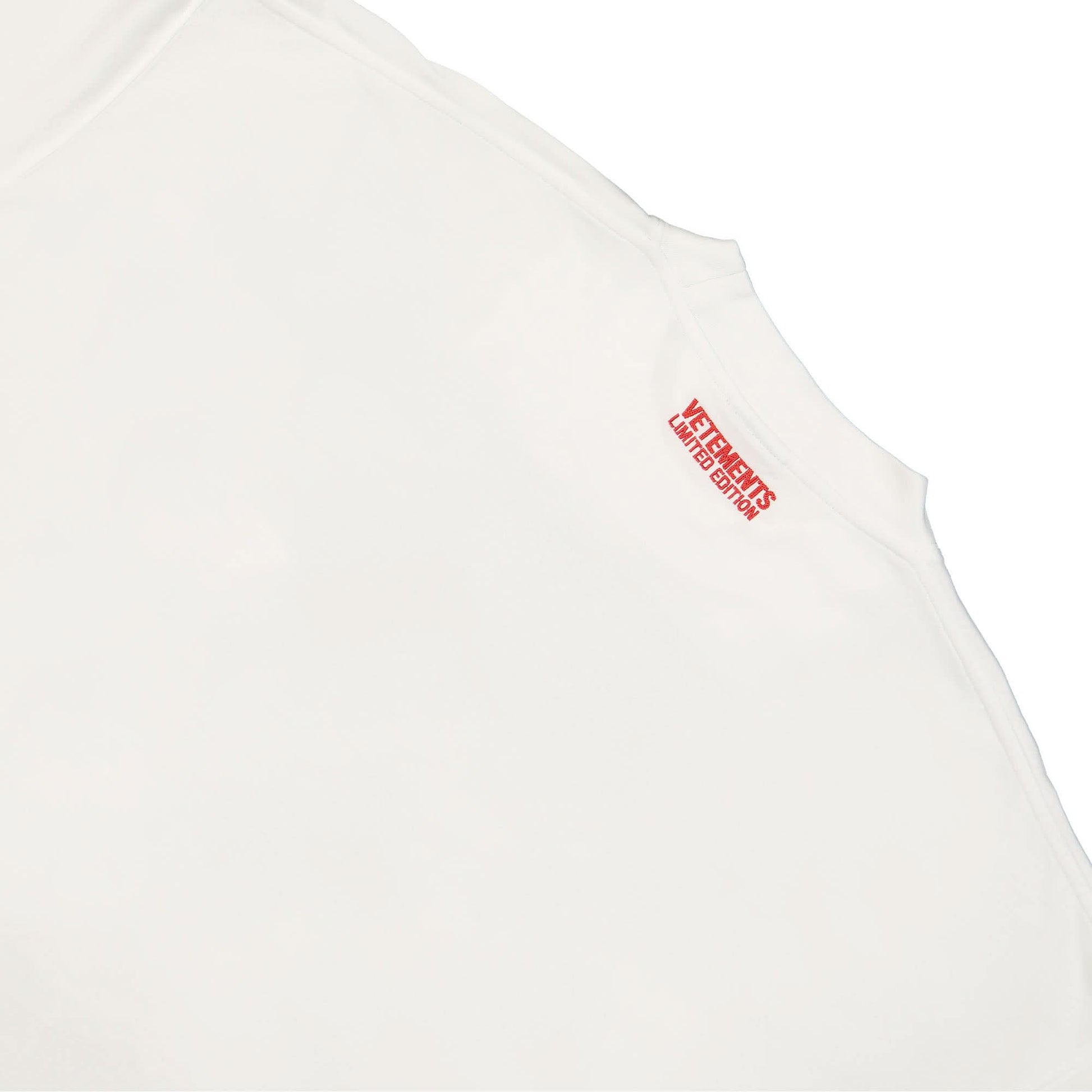 VETEMENTS Y2K T-Shirt White Detail view 4 | Gate