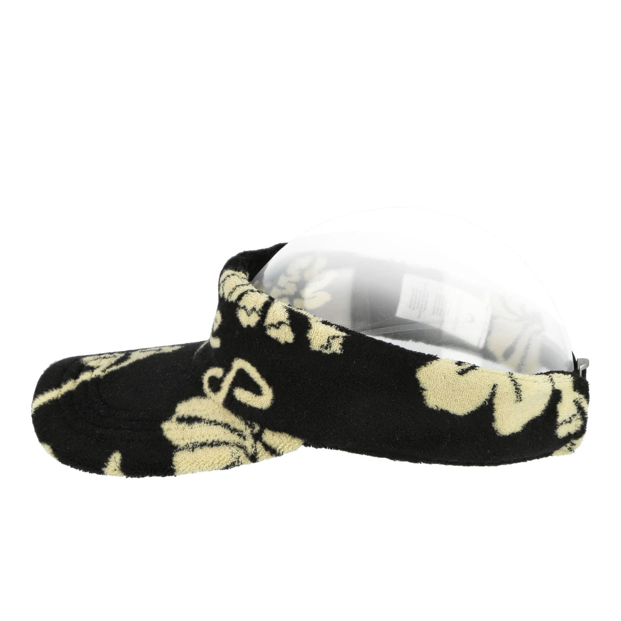 Marine Serre Jersey Jacquard Towels Visor Black Detail view 1 | Gate