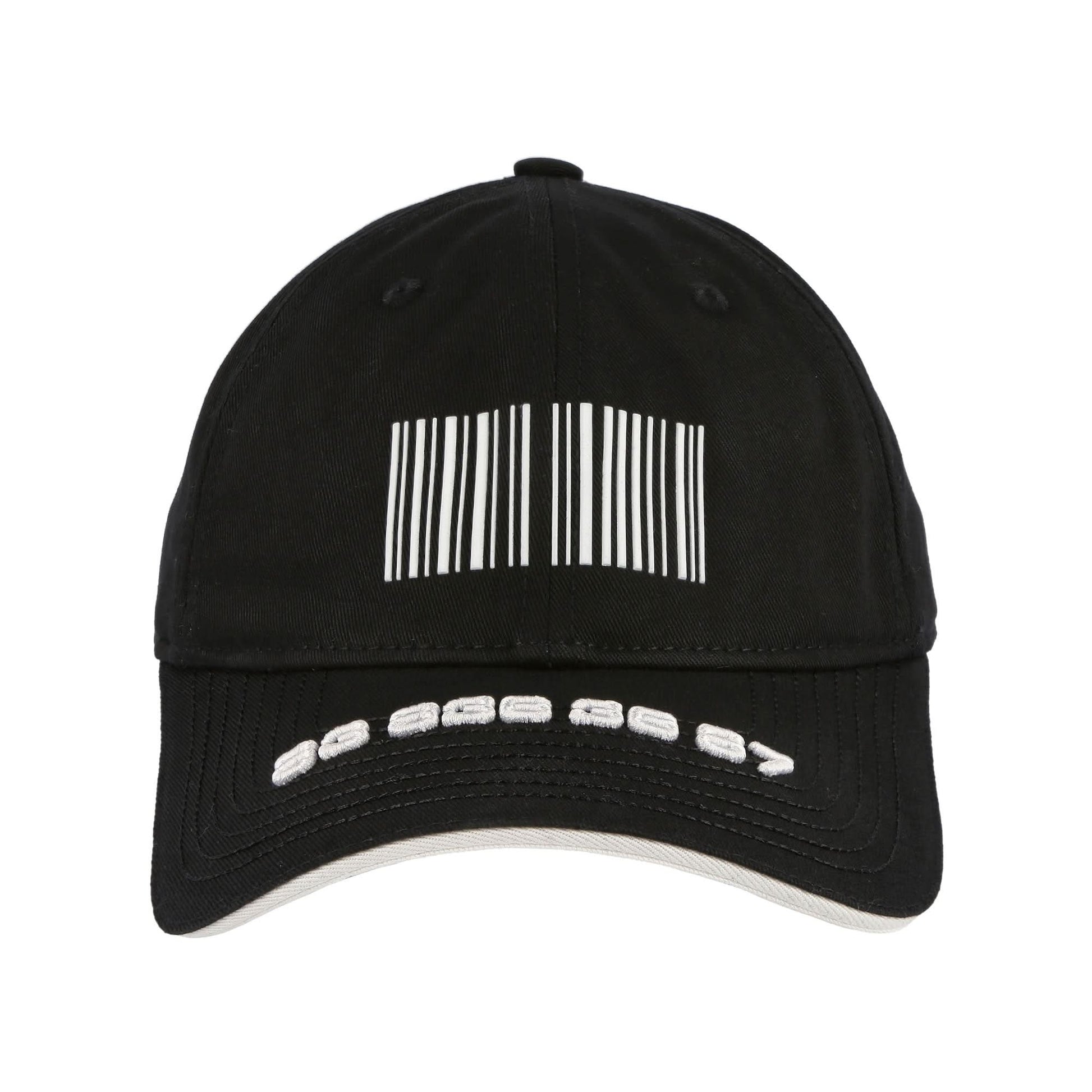 VTMNTS Barcode Cap Black Detail view 4 | Gate