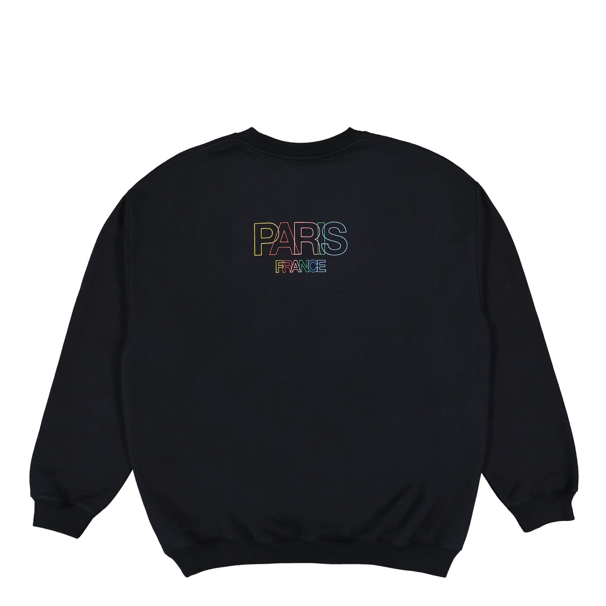 VTMNTS Outline Logo Crewneck Black Detail view 2 | Gate