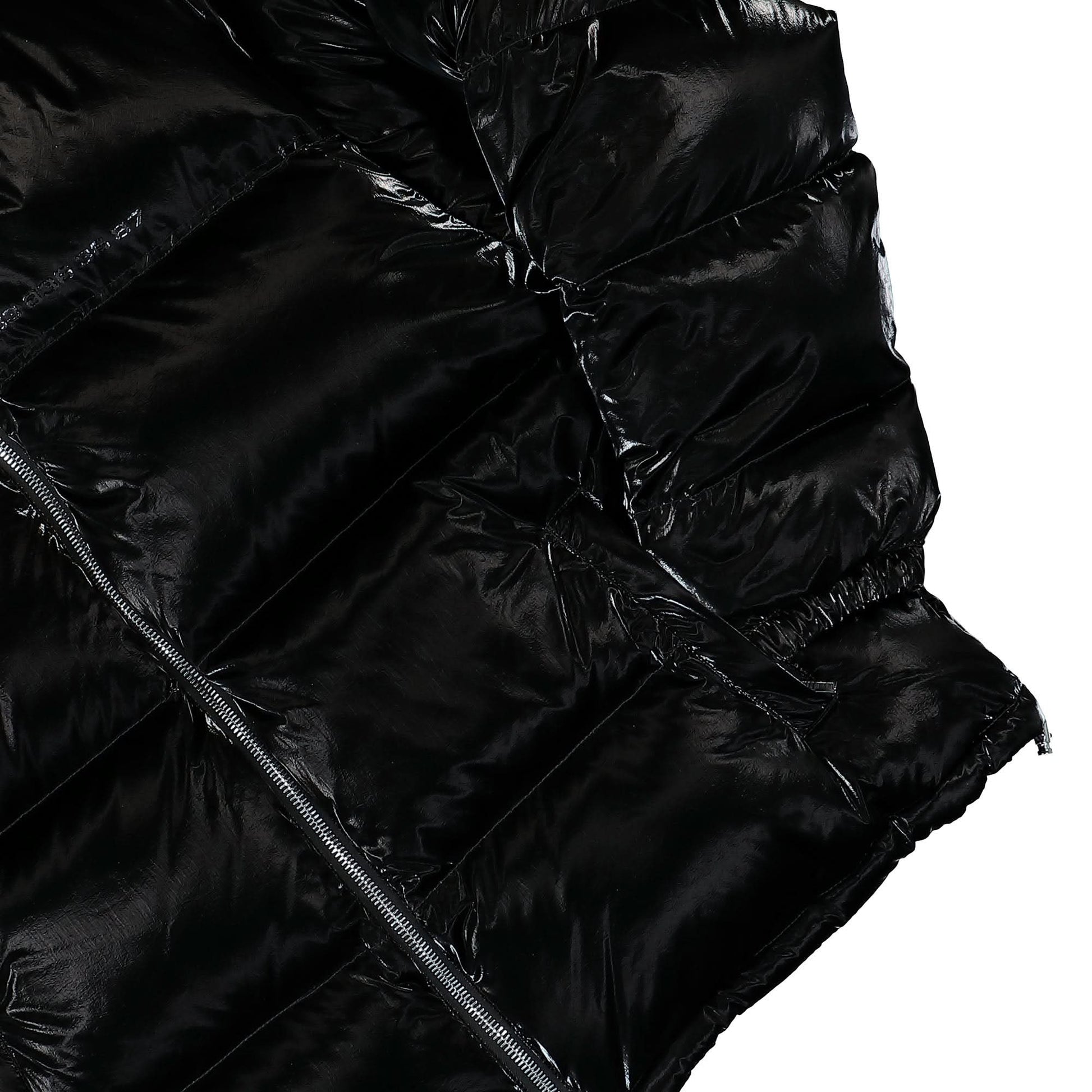VTMNTS Puffer Jacket Black Detail view 4 | Gate