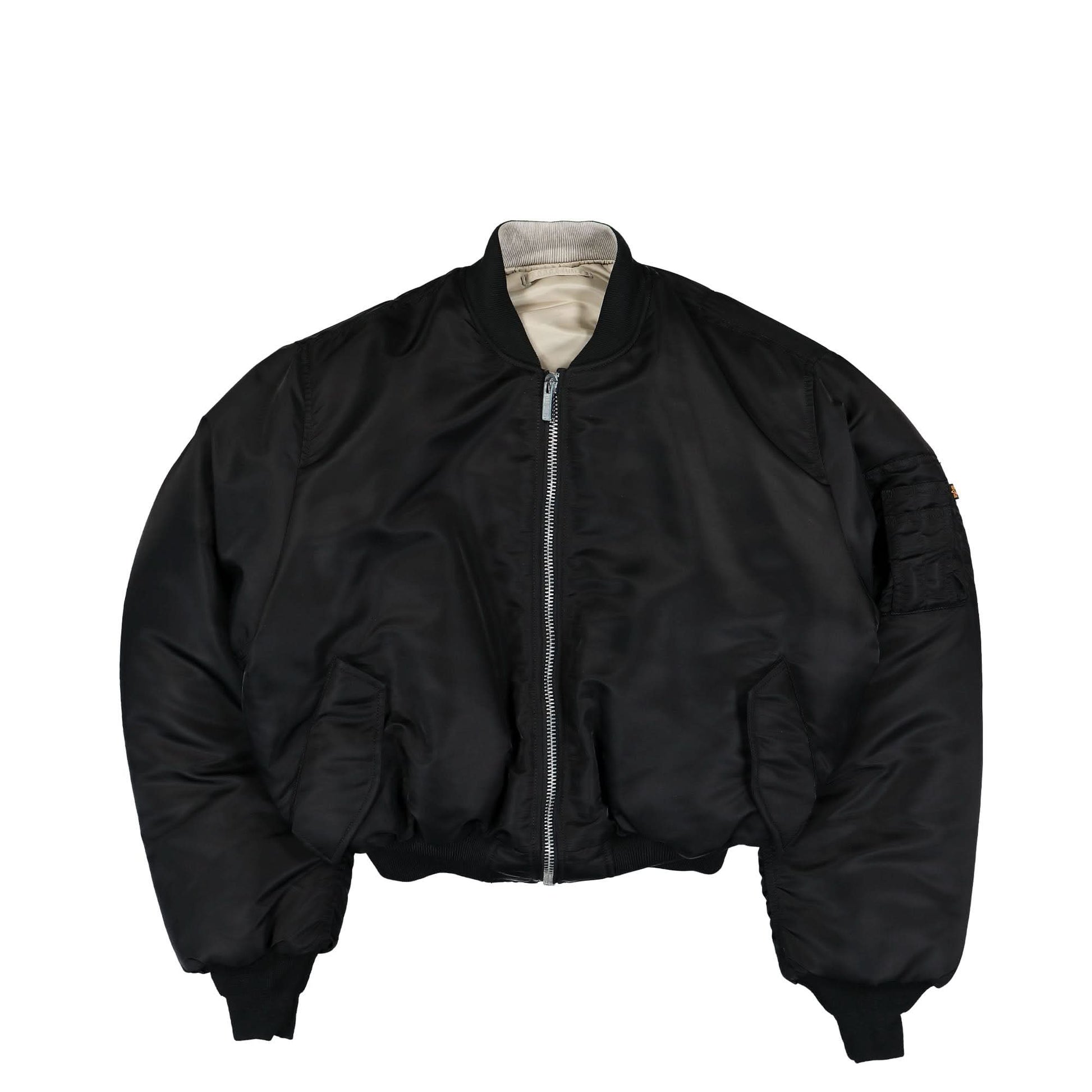 VTMNTS Bomber Jacket Black Detail view 1 | Gate