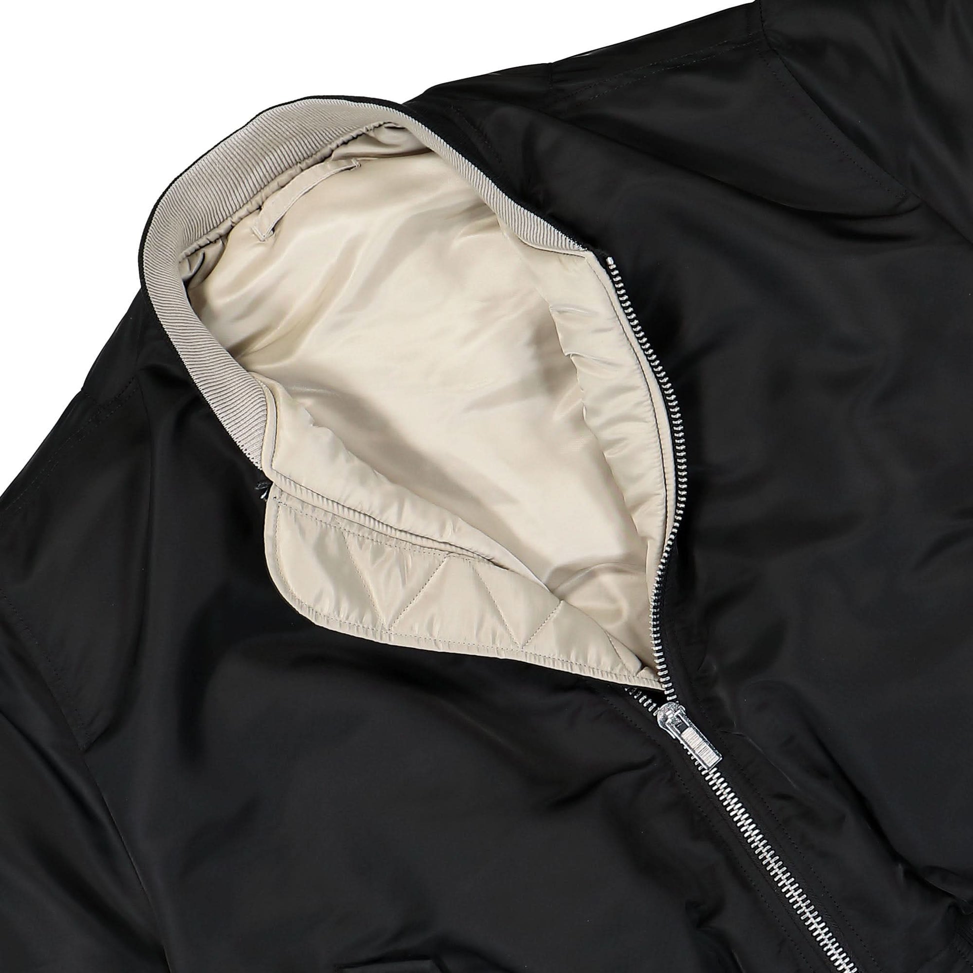 VTMNTS Bomber Jacket Black Detail view 4 | Gate