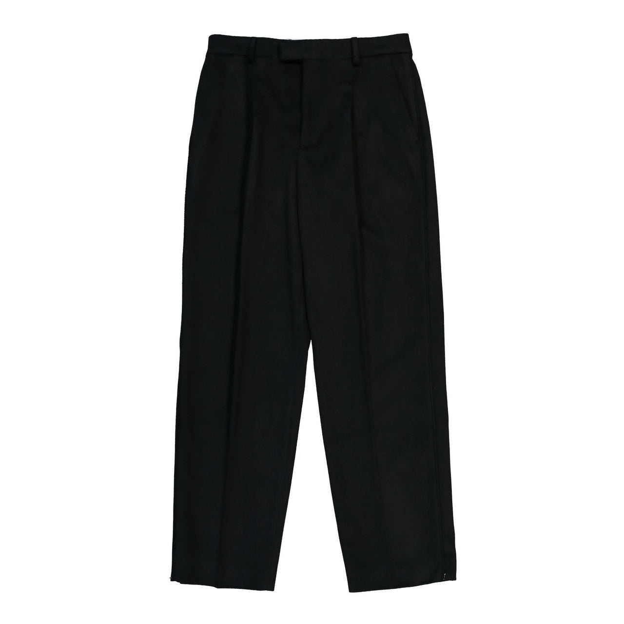 VTMNTS Wool Tailored Pants Black Detail view 1 | Gate