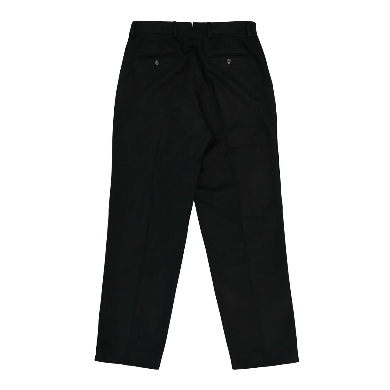 VTMNTS Wool Tailored Pants Black Detail view 1 | Gate