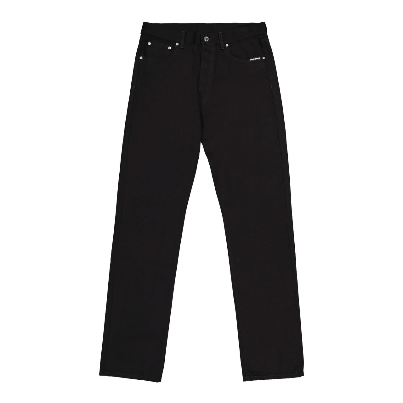 VTMNTS Denim Pants Black Detail view 1 | Gate