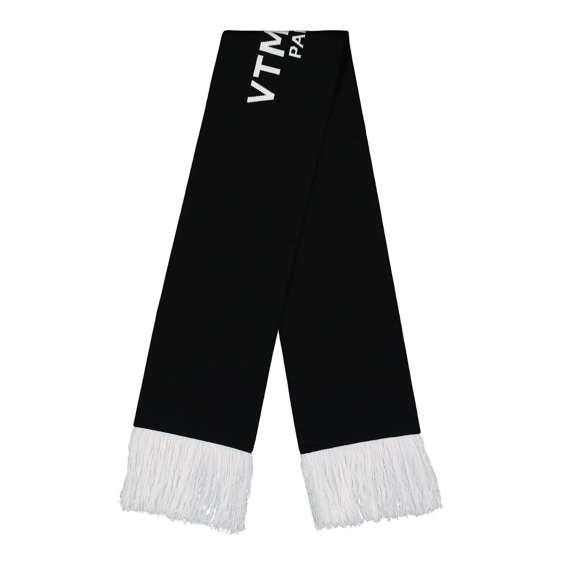 VTMNTS VTMNTS Paris Logo Scarf Black Detail view 1 | Gate