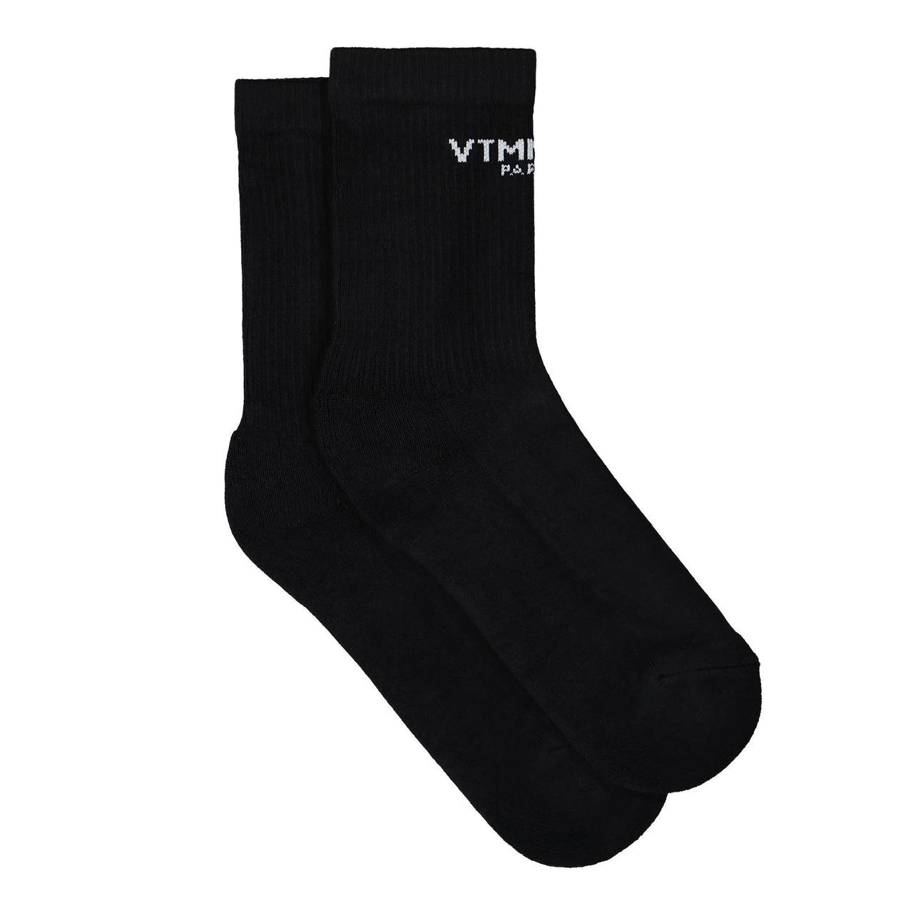 VTMNTS VTMNTS Paris Logo Socks Black Detail view 1 | Gate