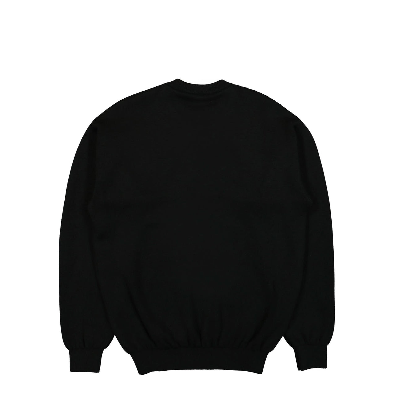 VTMNTS VTMNTS Paris Logo Knitted Sweater Black Detail view 1 | Gate