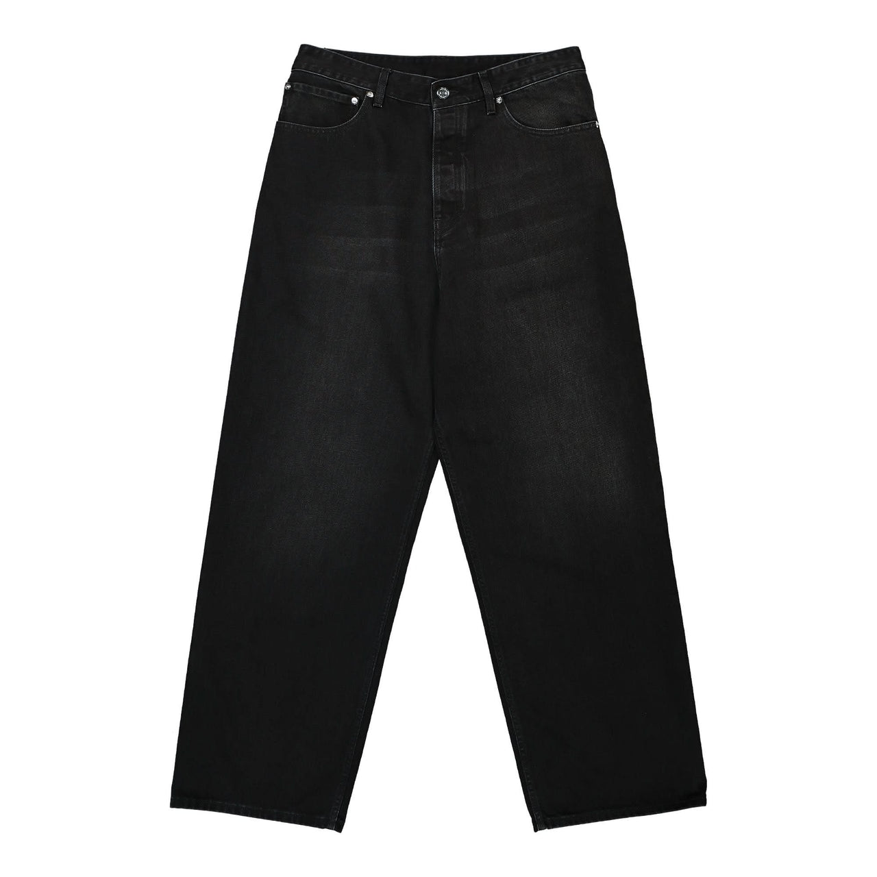VTMNTS Denim Baggy Jeans Black Detail view 1 | Gate