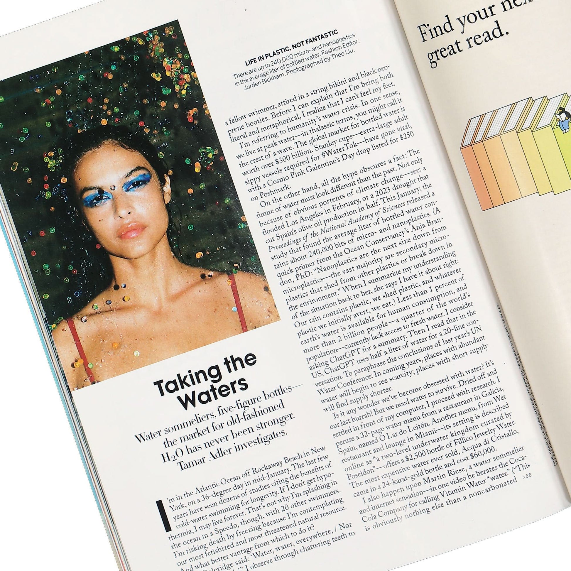 Vogue Magazine April 2024 Multicolor Detail view 5 | Gate