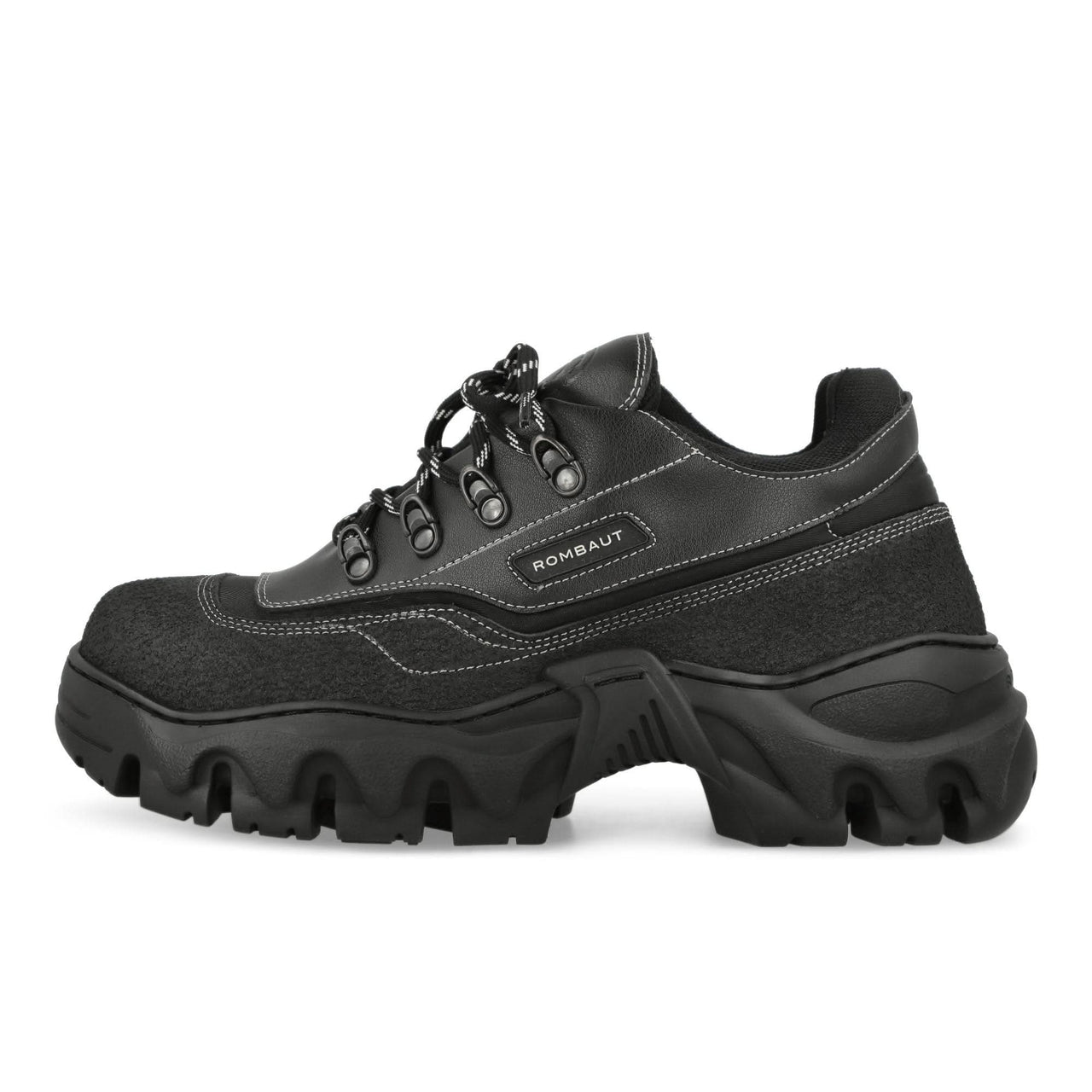 Rombaut Boccaccino II Asfalto Black Sneaker Detail view 1 | Gate