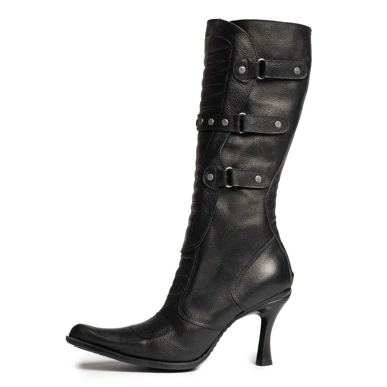 VETEMENTS Biker Boots Black Boots Detail view 1 | Gate