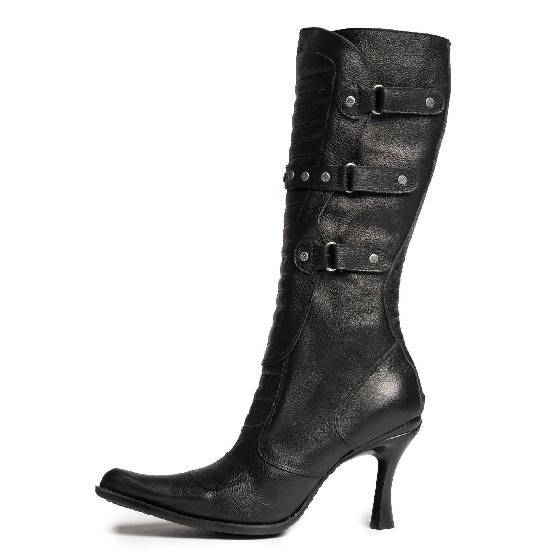 VETEMENTS Biker Boots Black Boots Detail view 1 | Gate