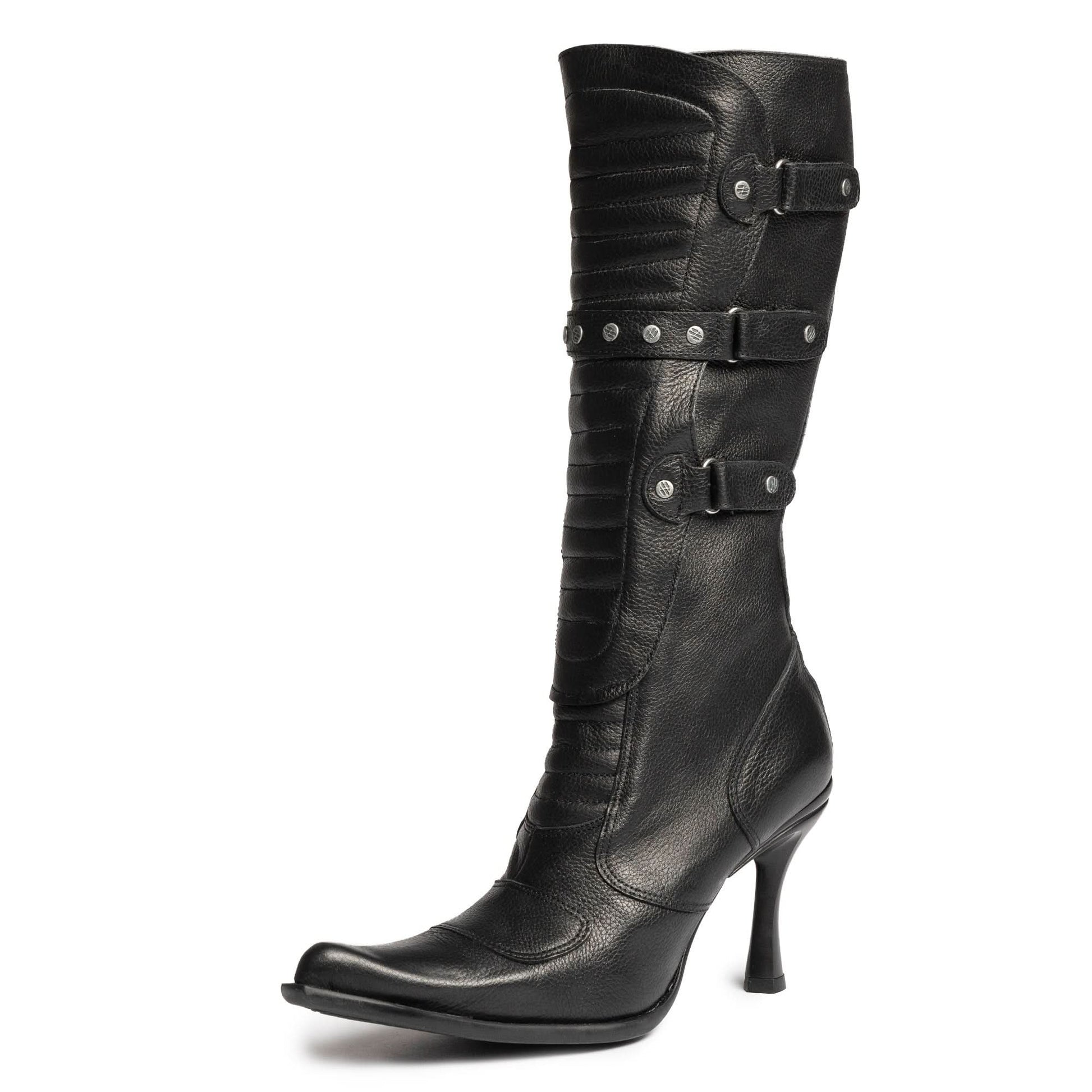 VETEMENTS Biker Boots Black Boots Detail view 5 | Gate