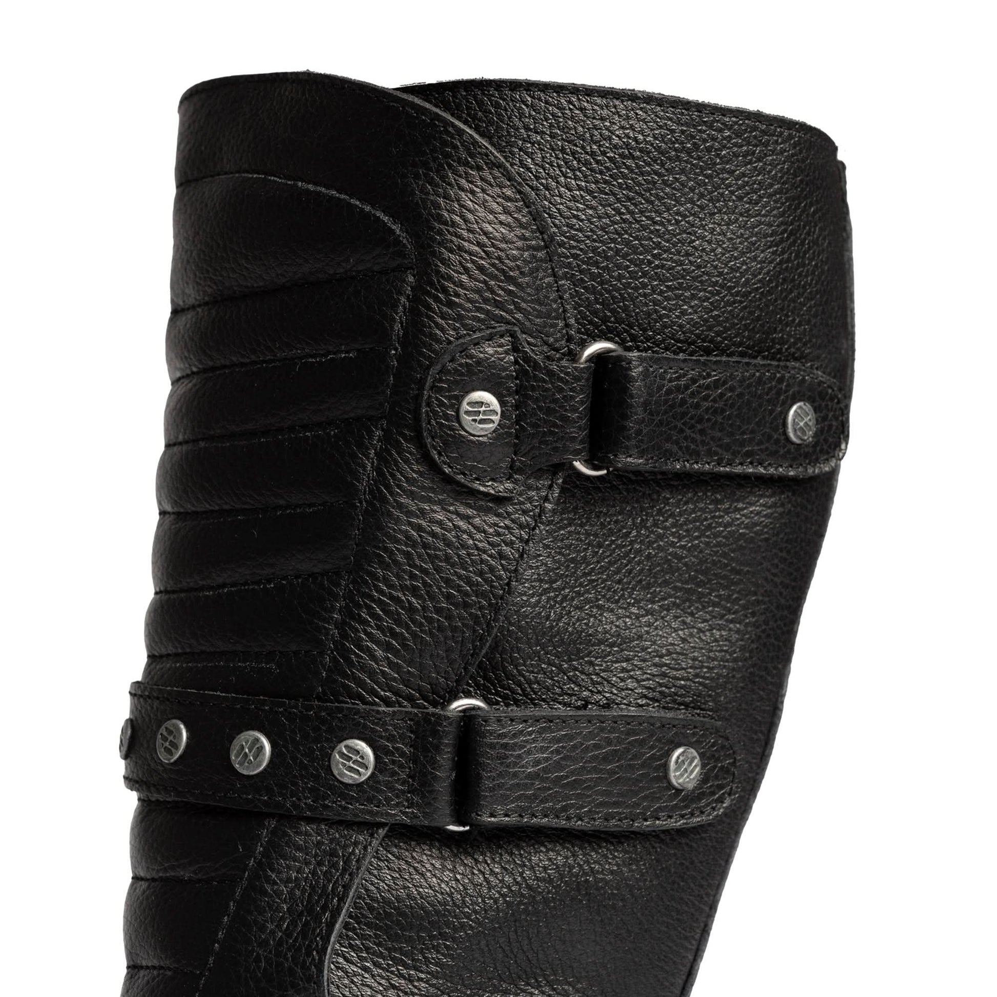 VETEMENTS Biker Boots Black Boots Detail view 6 | Gate