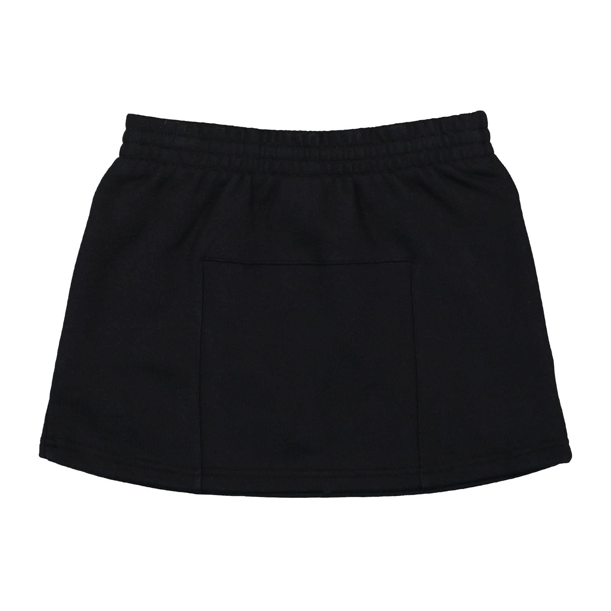 VETEMENTS Push-Up Molton Mini Skirt Black Detail view 2 | Gate