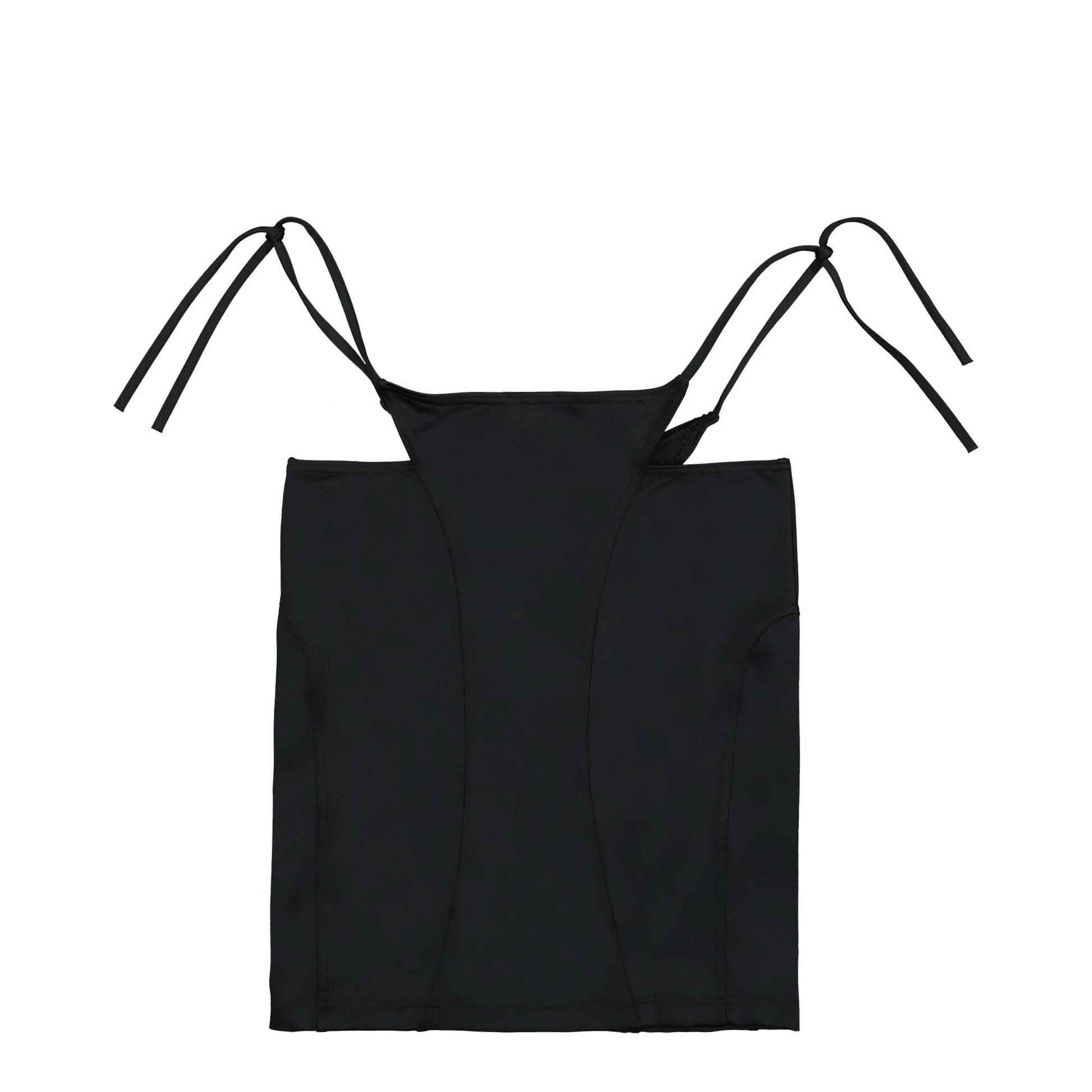 VETEMENTS Deconstructed Bikini Skirt Black Detail view 2 | Gate
