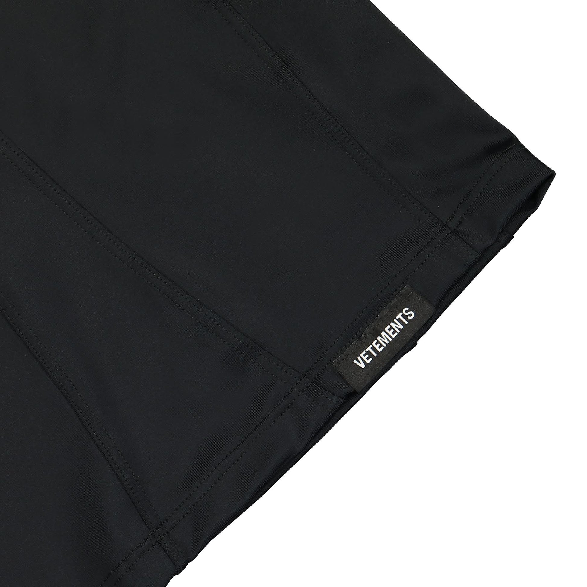 VETEMENTS Deconstructed Bikini Skirt Black Detail view 4 | Gate