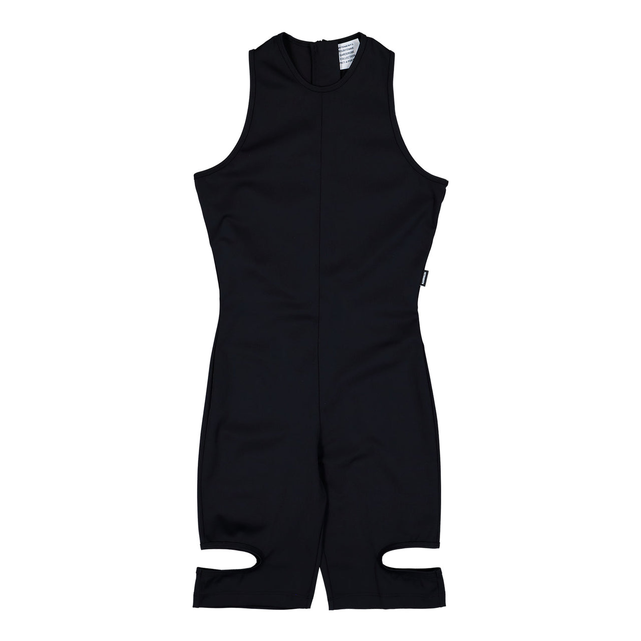 VETEMENTS Tease Romper Black Jumpsuits WE76BD466B Detail View 1 | GATE