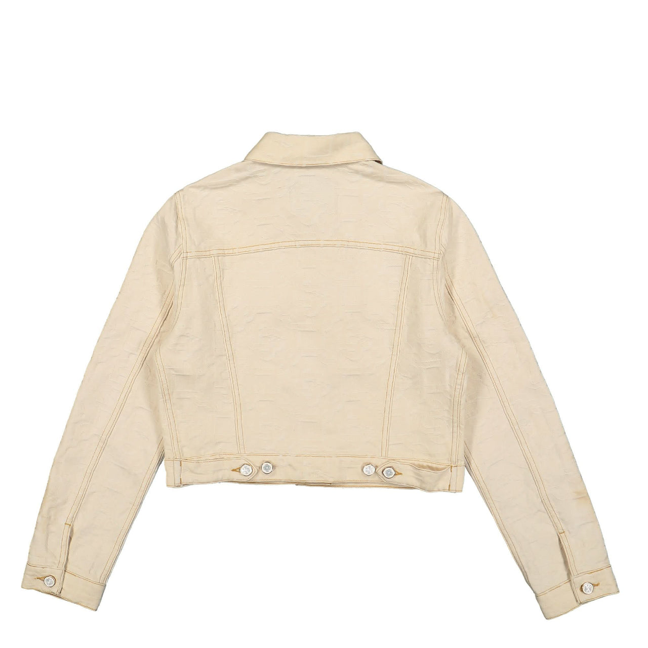 Casablanca Monogram Jacquard Denim Beige Detail view 1 | Gate