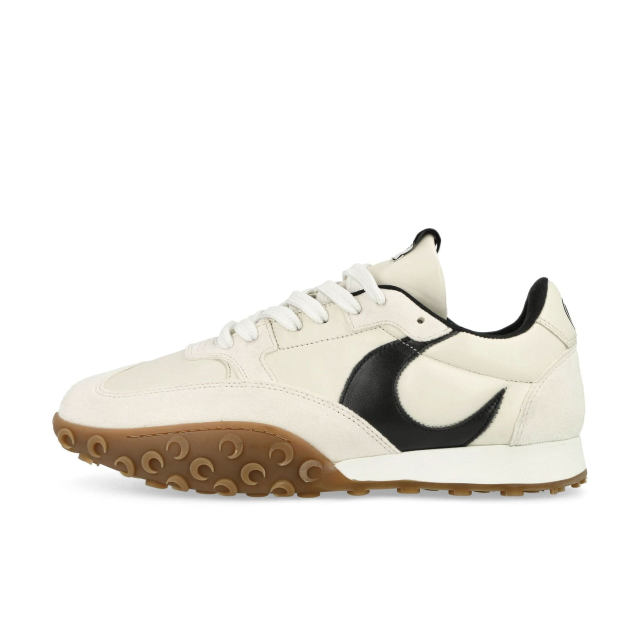 Marine Serre Metal Free Leather MS Rise Beige Sneaker Detail view 1 | Gate