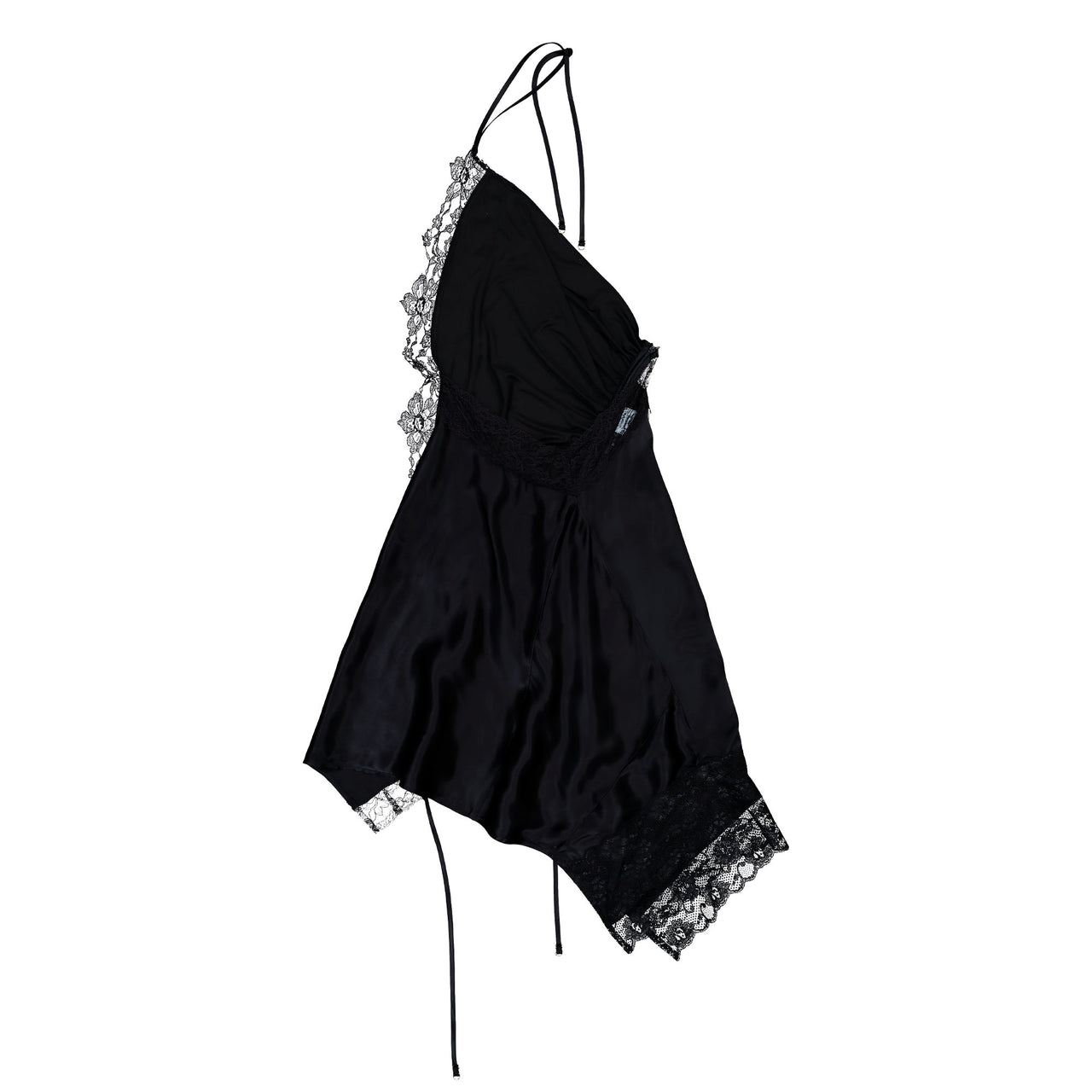 VETEMENTS Reworked Lingerie Mini Dress Black Dresses WH76DR800B Detail View 1 | GATE