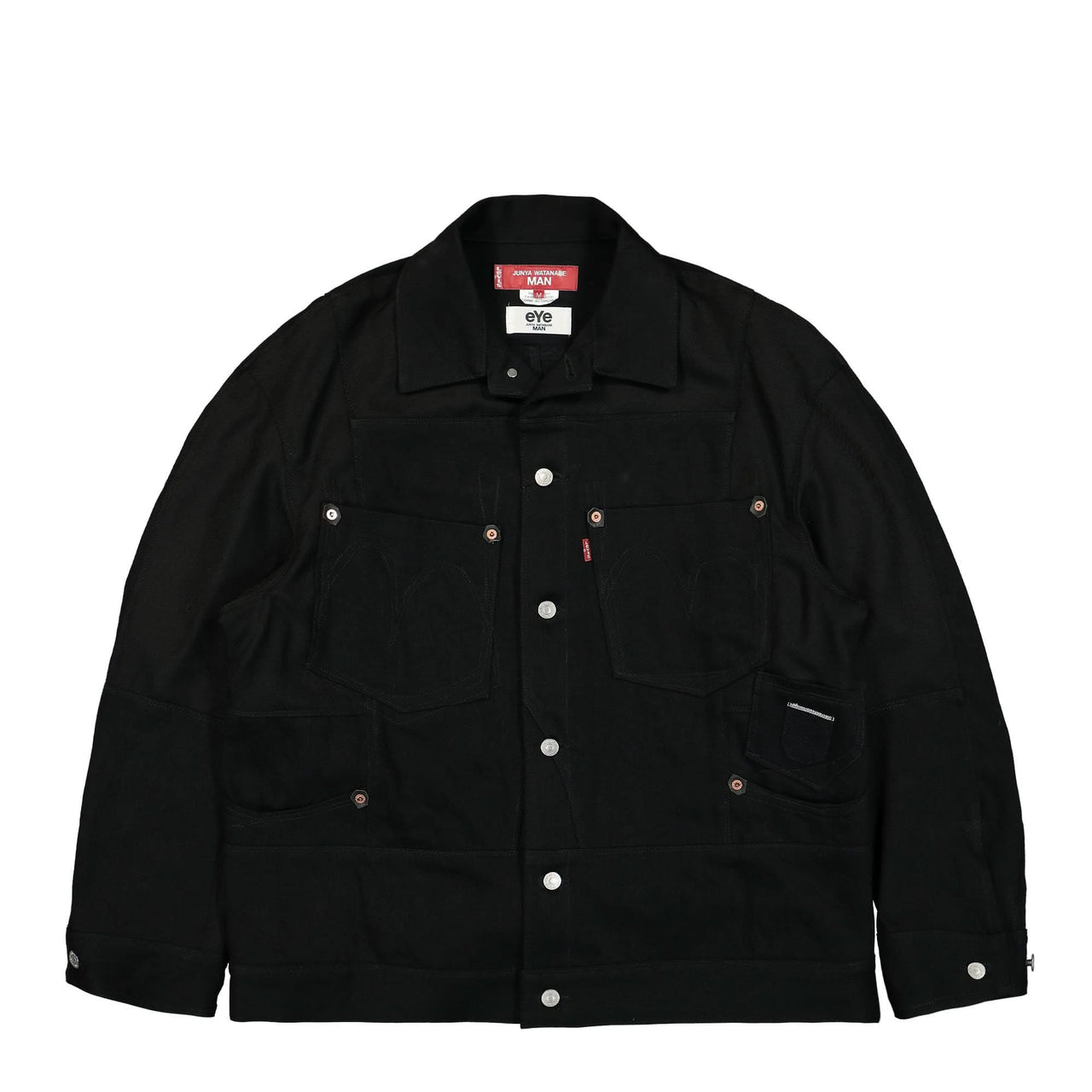 Junya Watanabe MAN Jacket Black Detail view 1 | Gate