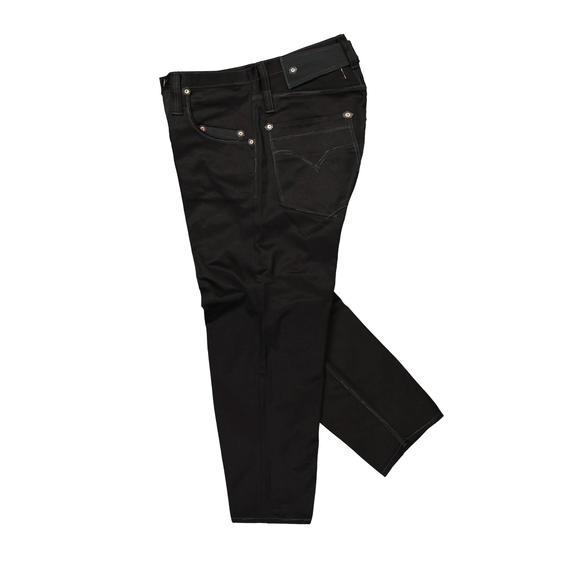 Junya Watanabe MAN Pants Black Detail view 3 | Gate