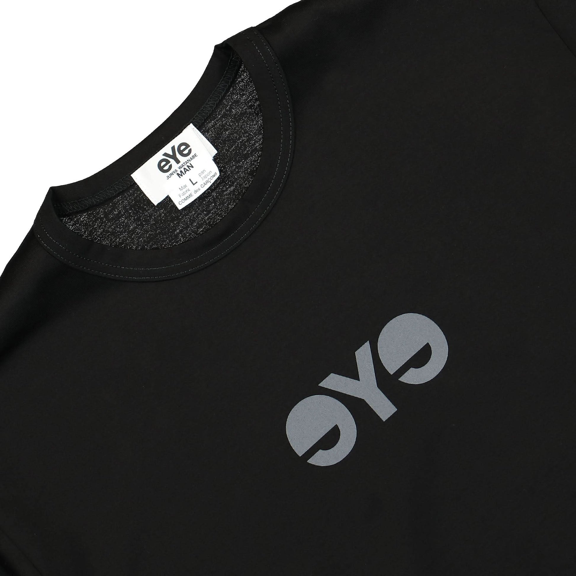 Junya Watanabe MAN eYe T-Shirt Black Detail view 3 | Gate