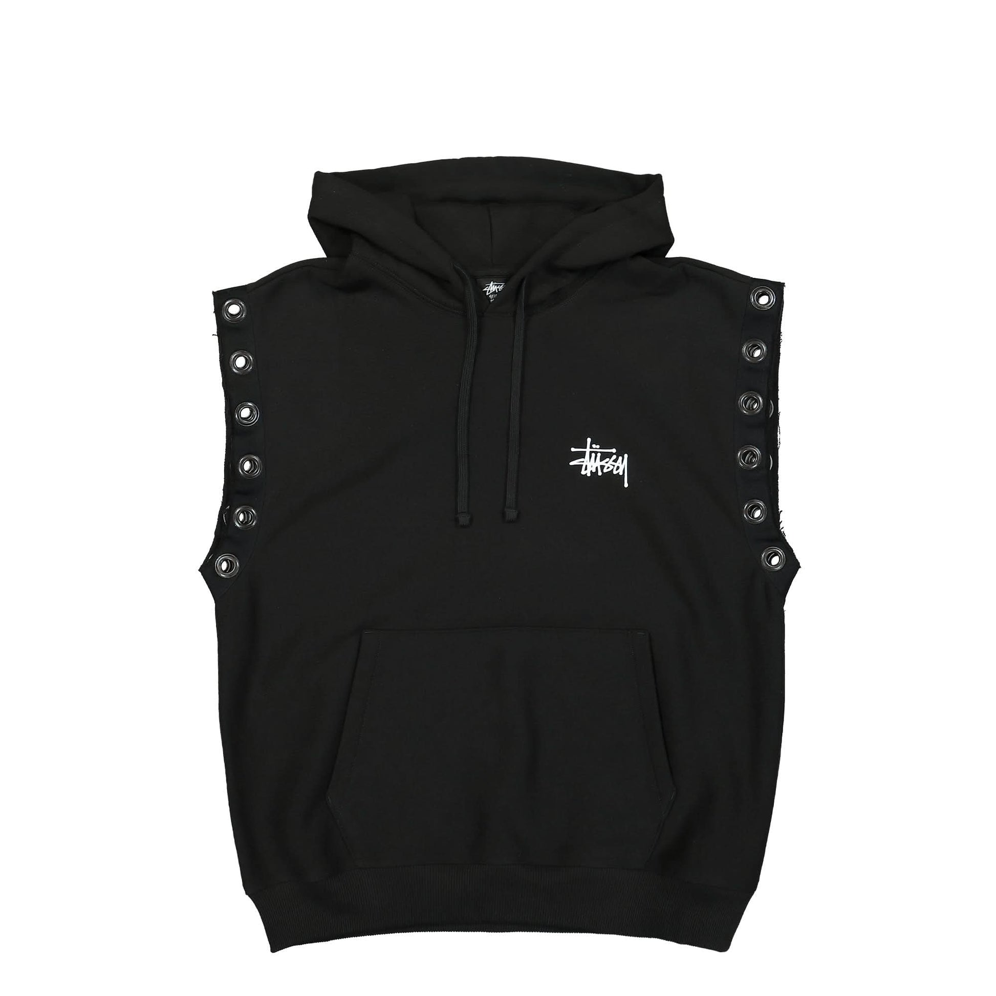 Junya Watanabe MAN Hooded Sweatshirt Black Detail view 1 | Gate