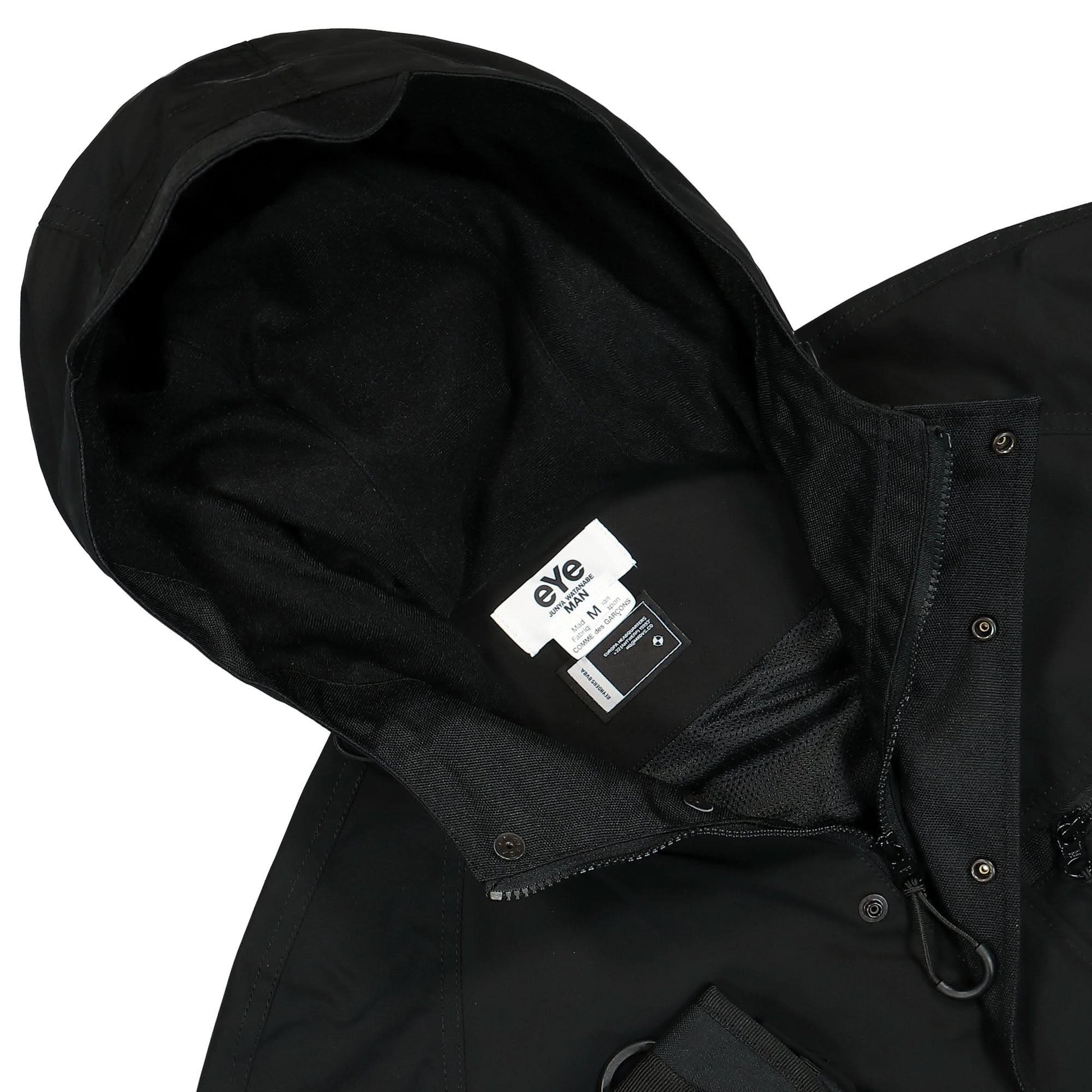 Junya Watanabe MAN Jacket Black Detail view 4 | Gate
