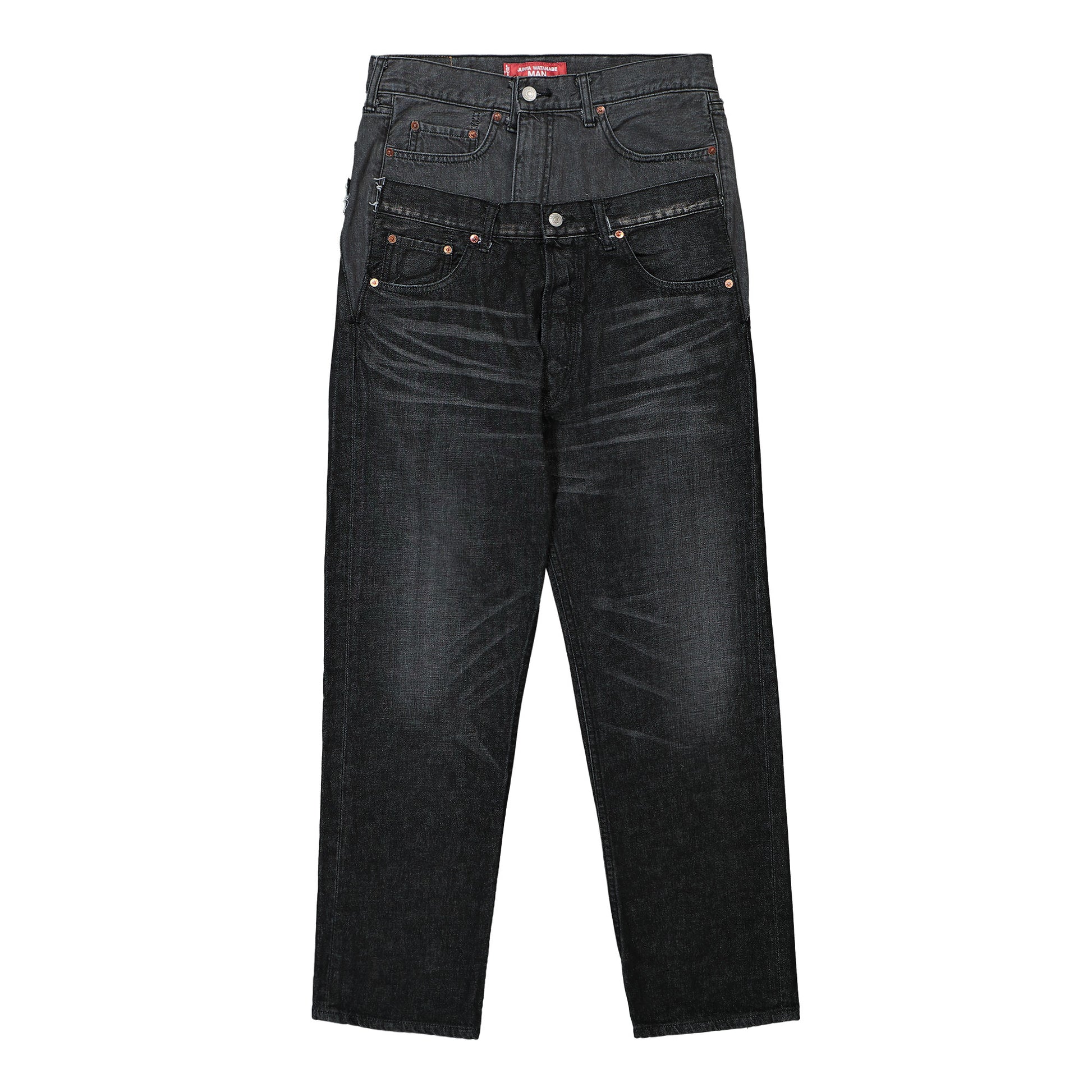 Junya Watanabe MAN Pants Black Detail view 1 | Gate