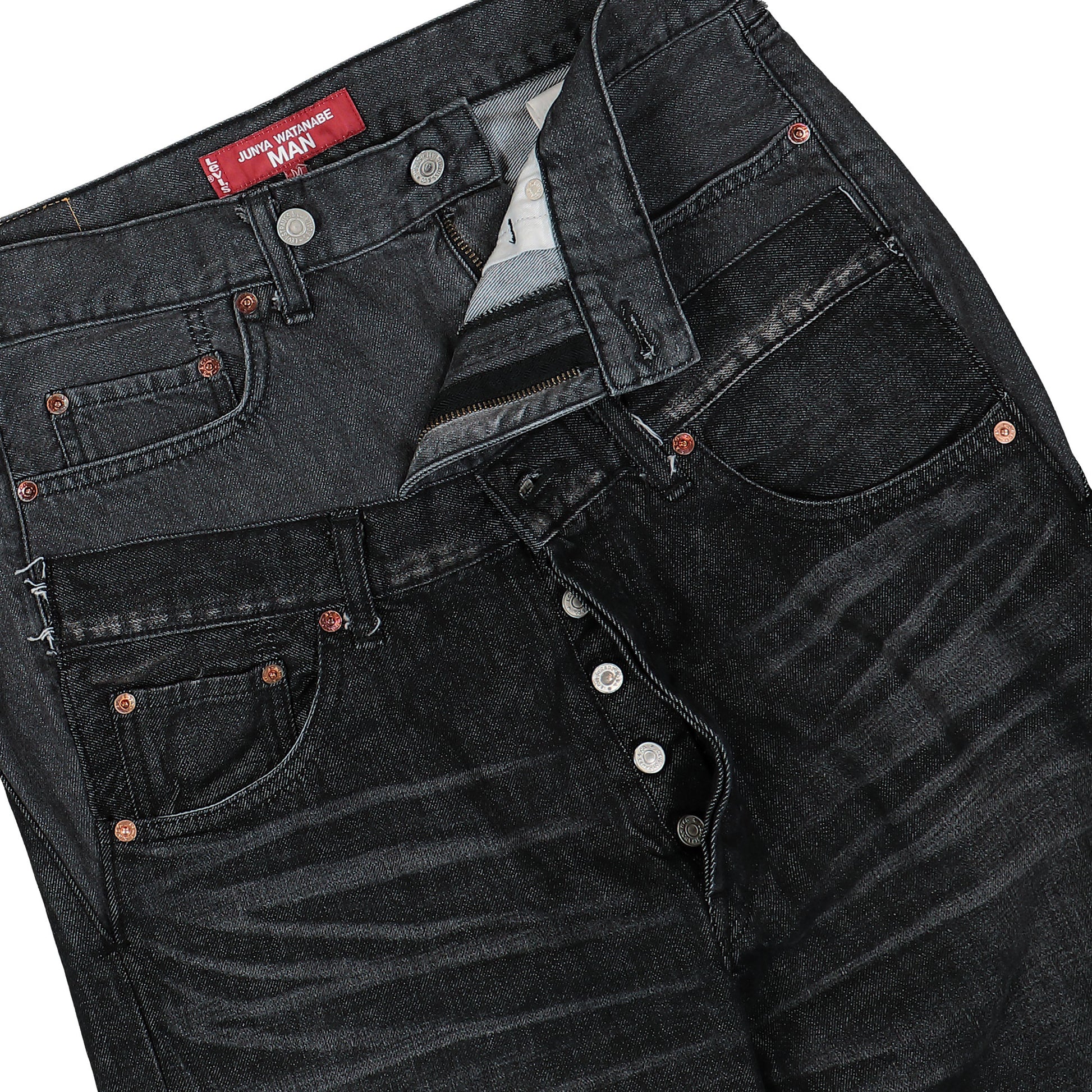 Junya Watanabe MAN Pants Black Detail view 4 | Gate