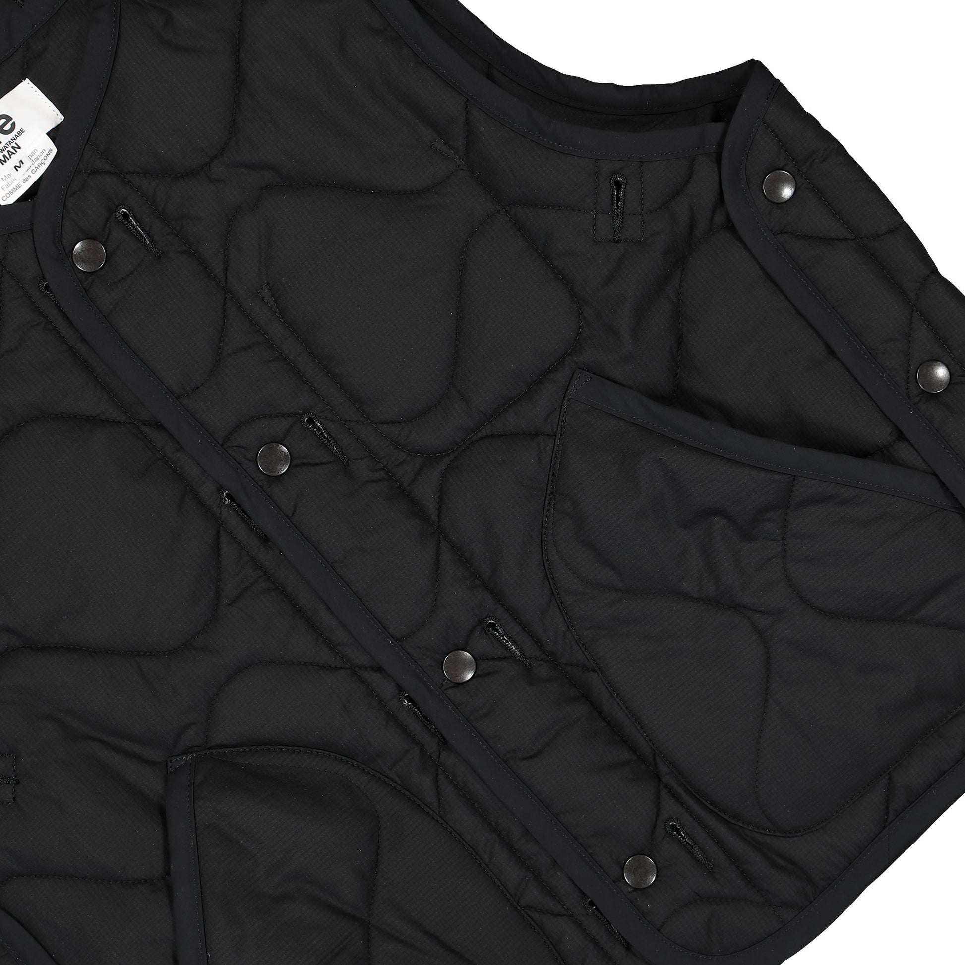 Junya Watanabe MAN Vest Black Detail view 10 | Gate