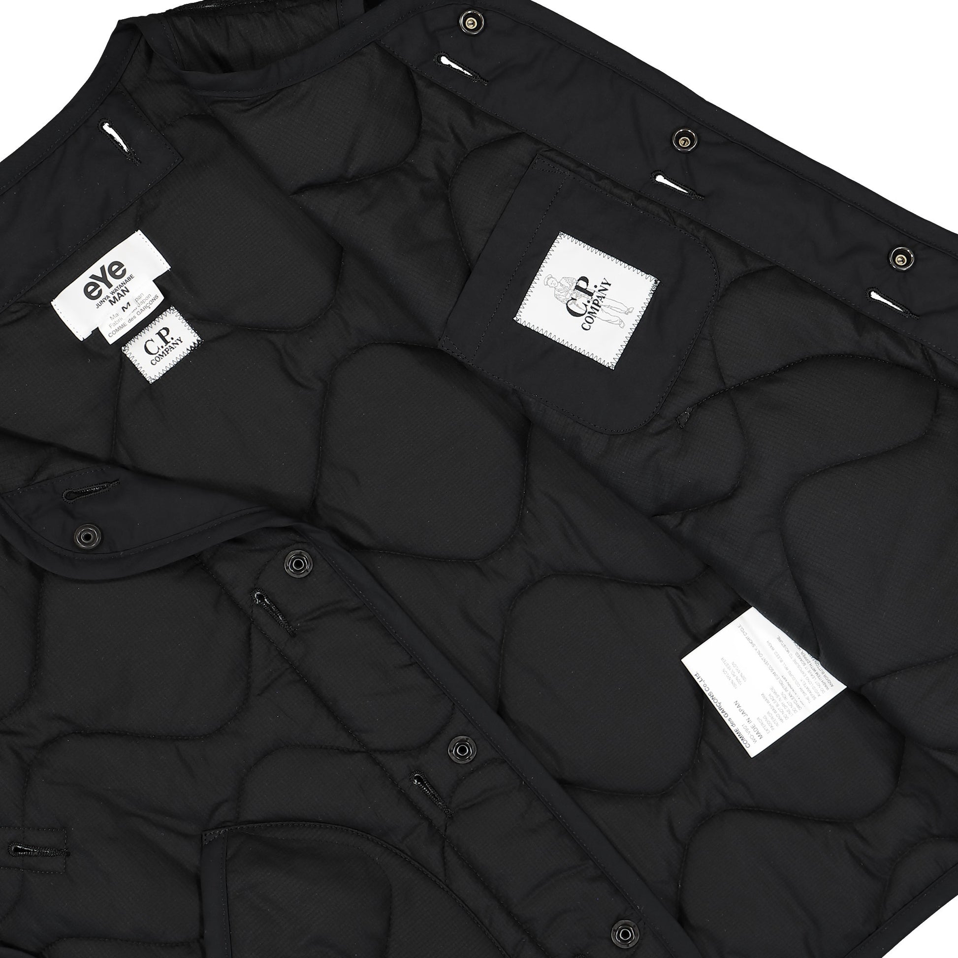 Junya Watanabe MAN Vest Black Detail view 11 | Gate