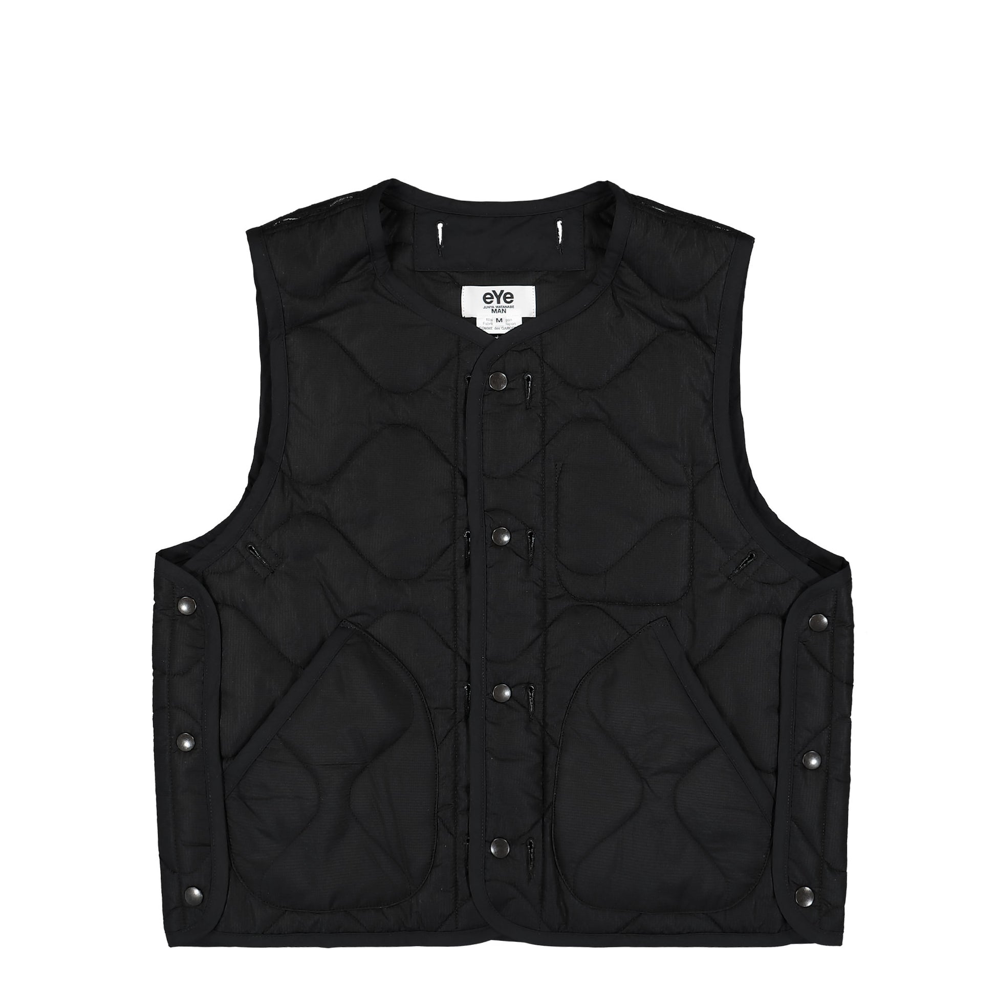 Junya Watanabe MAN Vest Black Detail view 7 | Gate