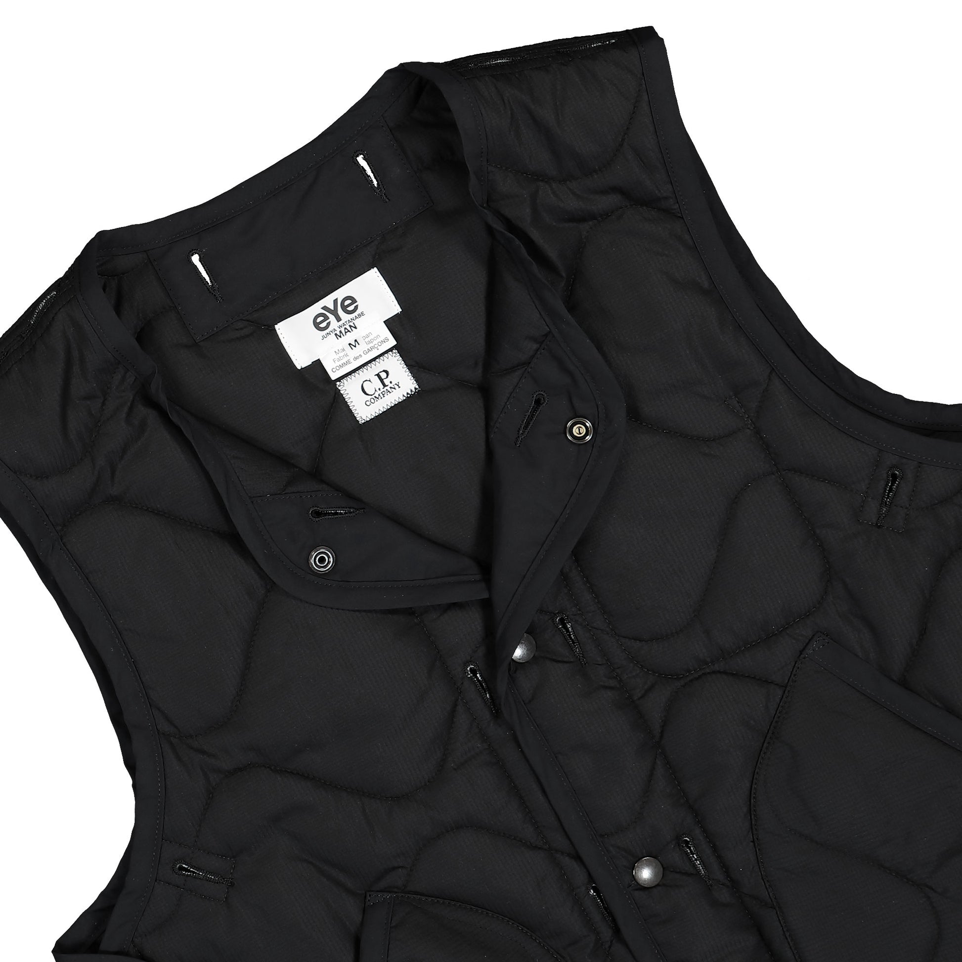 Junya Watanabe MAN Vest Black Detail view 9 | Gate