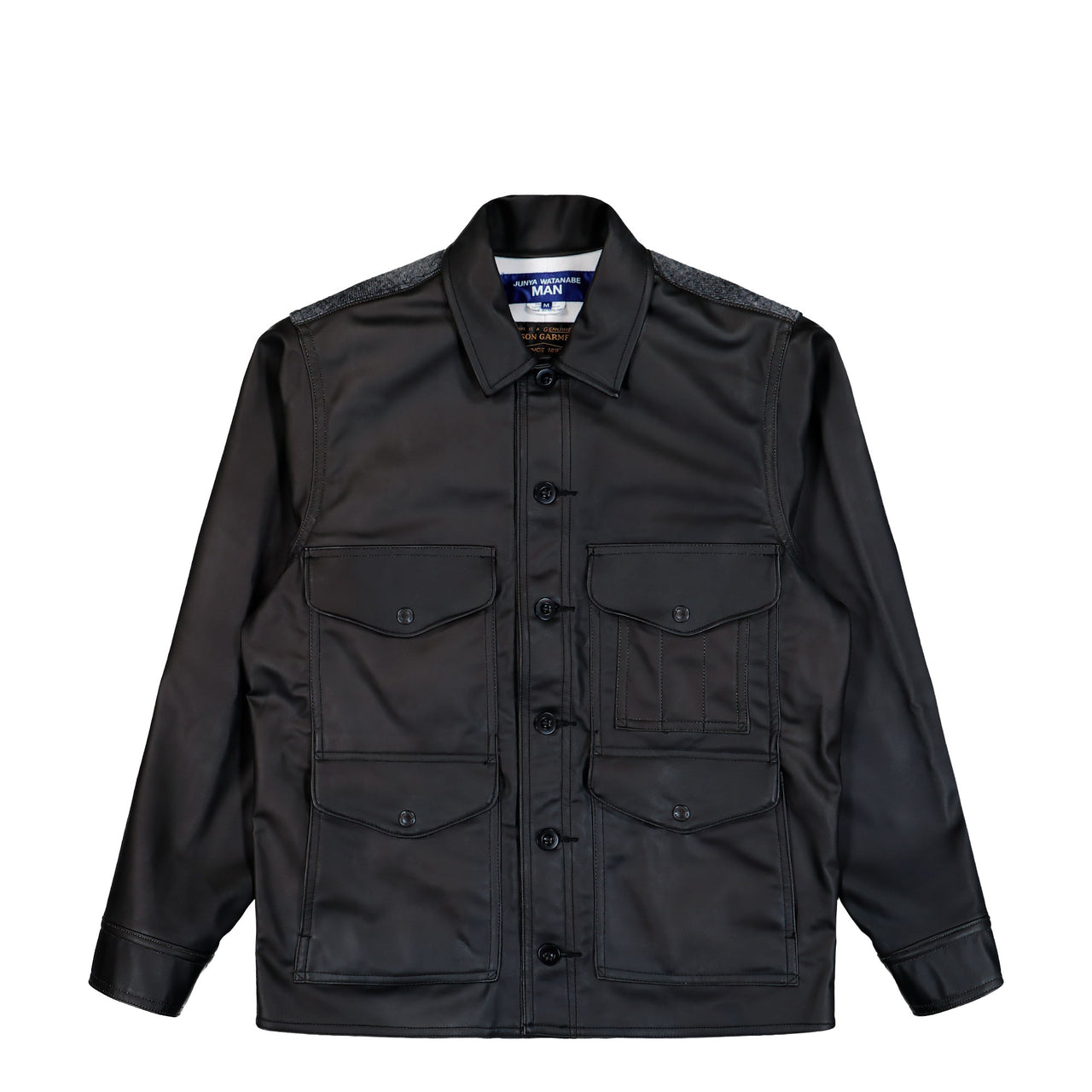 Junya Watanabe MAN Filson Jacket Black x Black / Grey Jacket WP-J020-051 / Black x Black / Grey | Overkill