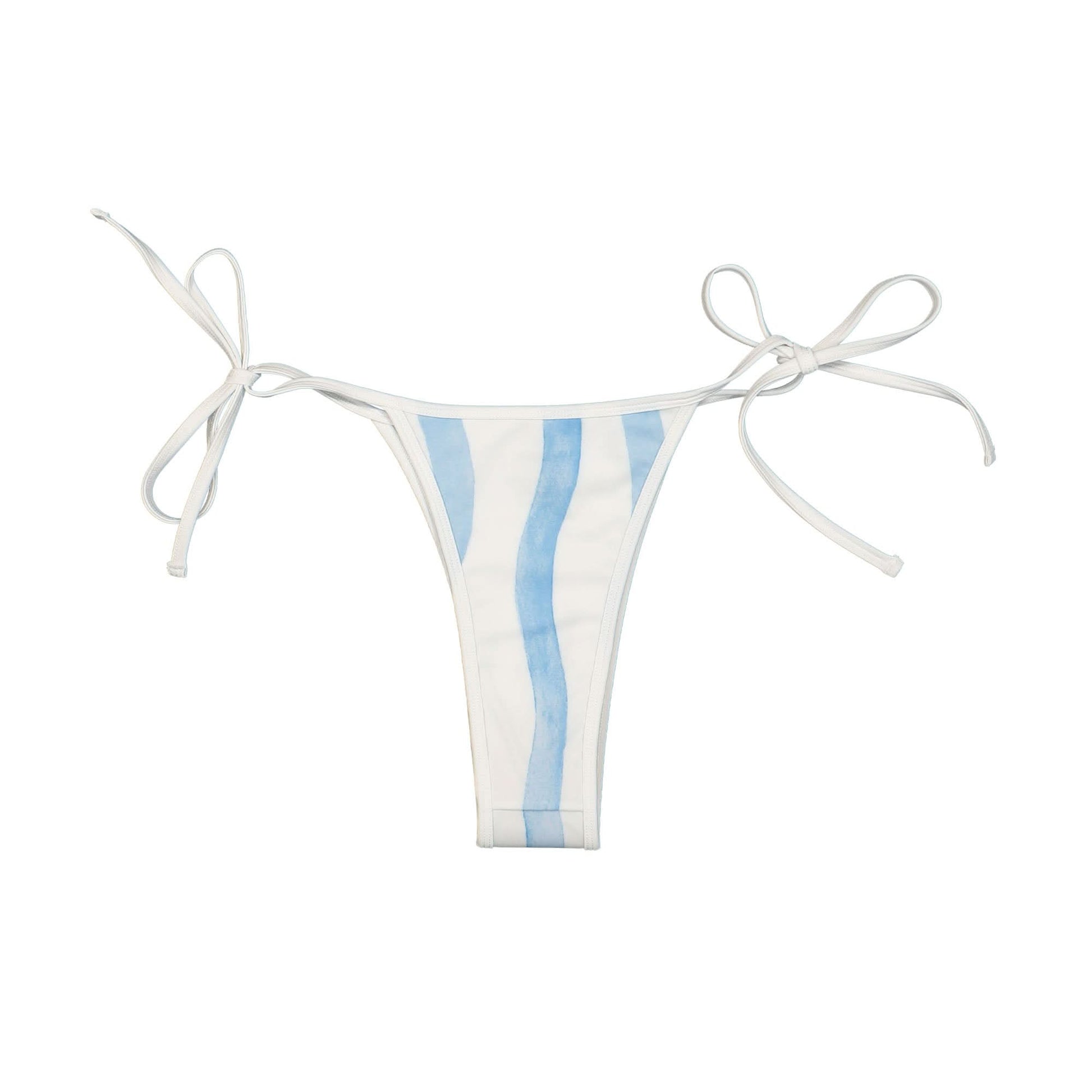 Casablanca Wave Bikini Bottom White Detail view 1 | Gate