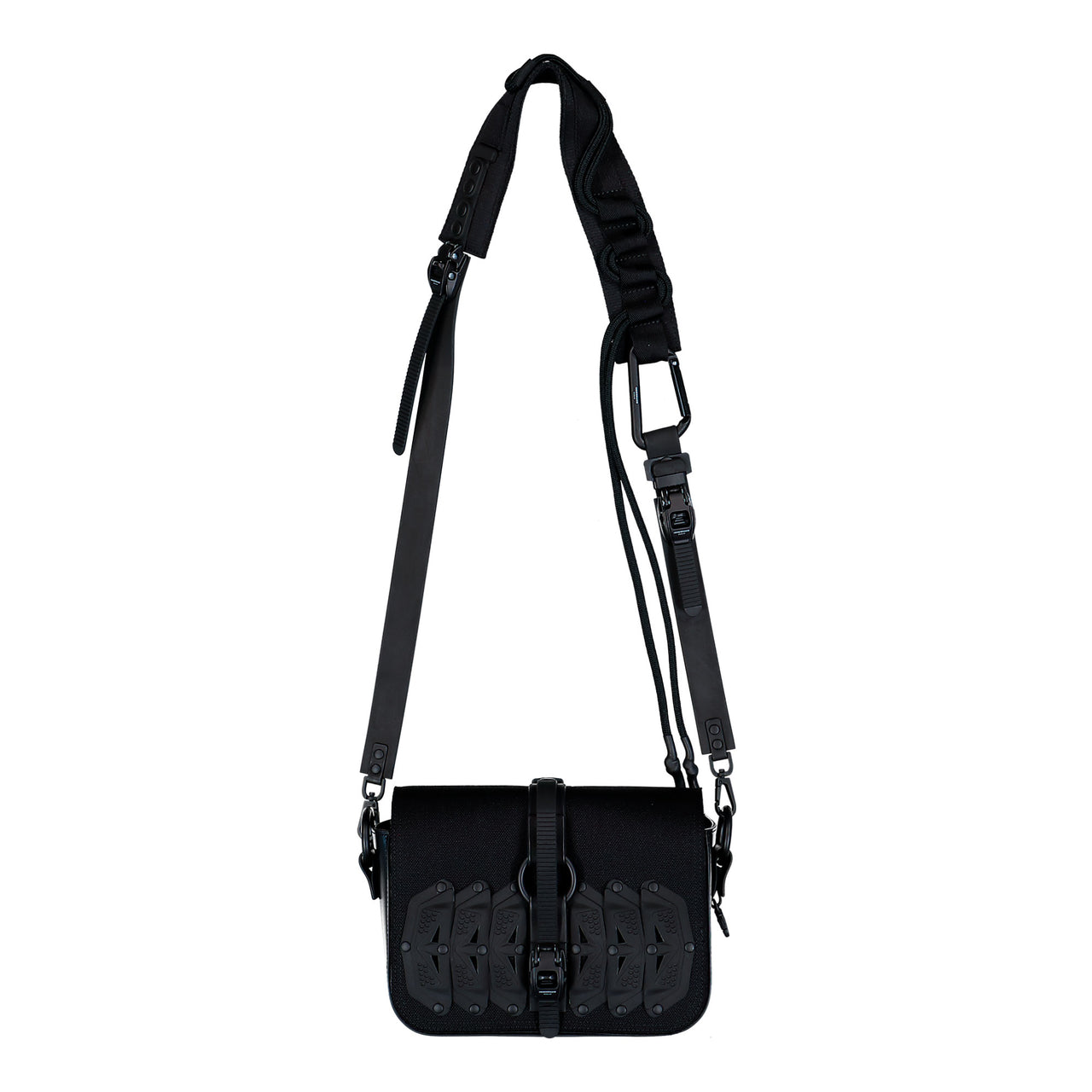 Junya Watanabe MAN Crossbody Bag Black x Black Shoulder Bag WQ-K203-051 Detail View 1 | GATE