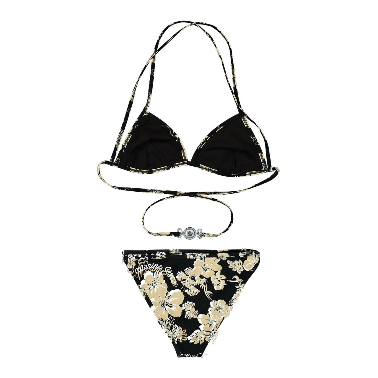 Marine Serre Active Jersey Bikini Black Detail view 1 | Gate