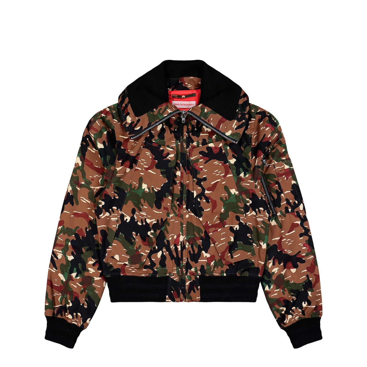 Walter Van Beirendonck Brutal Bomber CC1 Brown Jackets 1012 / CC1 Brown Detail View 1 | GATE