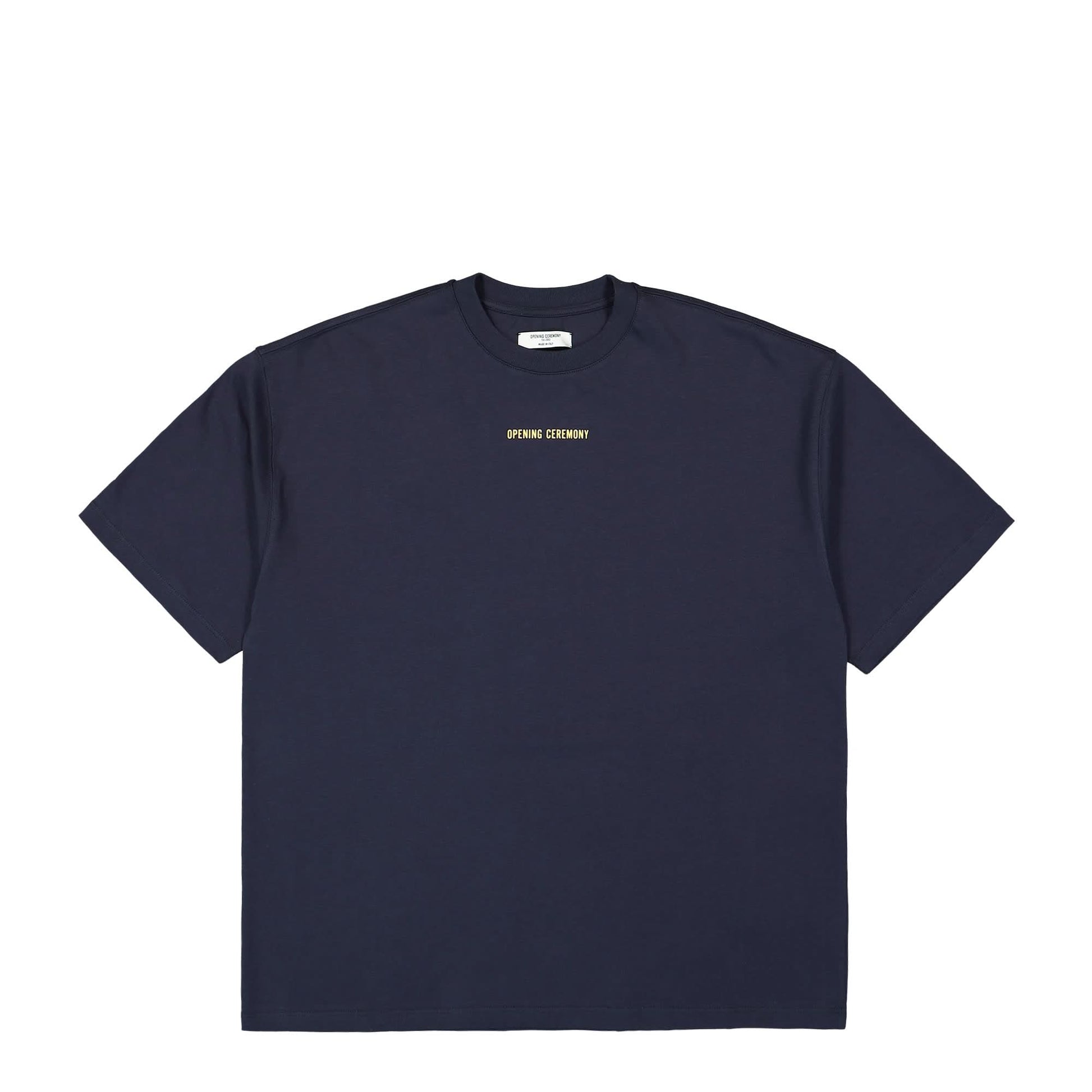 Opening Ceremony OC Good Vibes Reg T-Shirt Blue Detail view 1 | Gate
