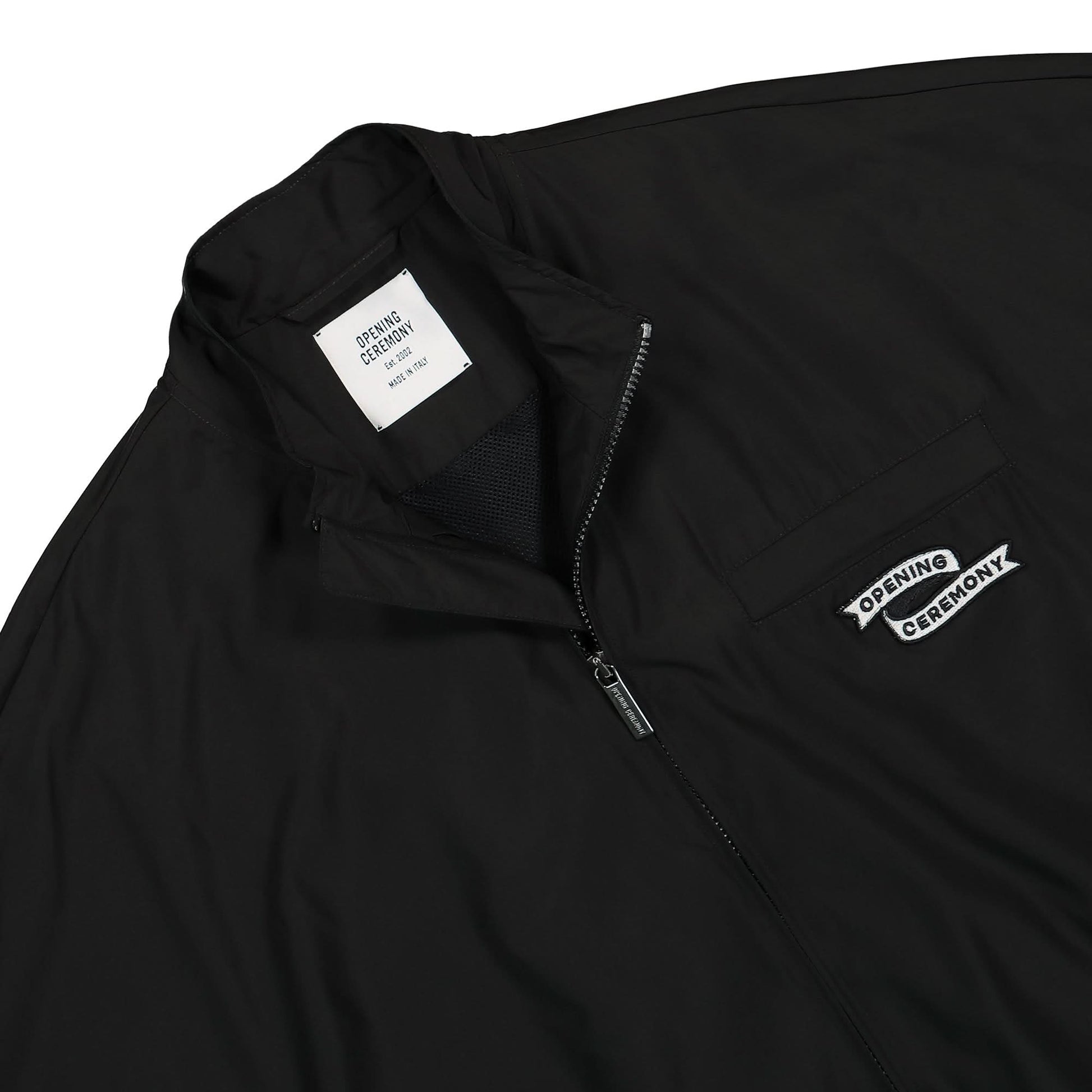 Opening Ceremony OC Flag Windbreaker Black Detail view 3 | Gate