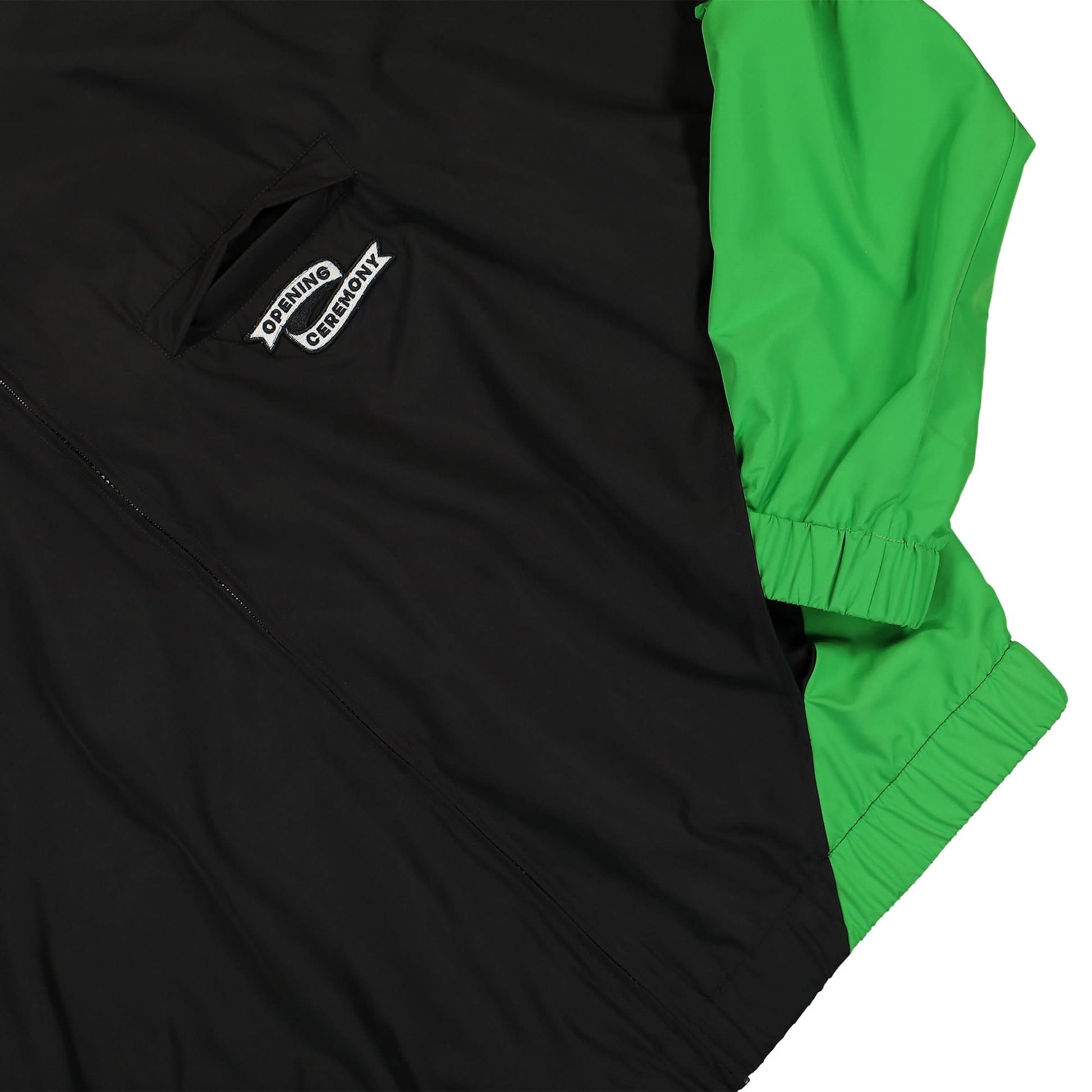 Opening Ceremony OC Flag Windbreaker Black Detail view 4 | Gate