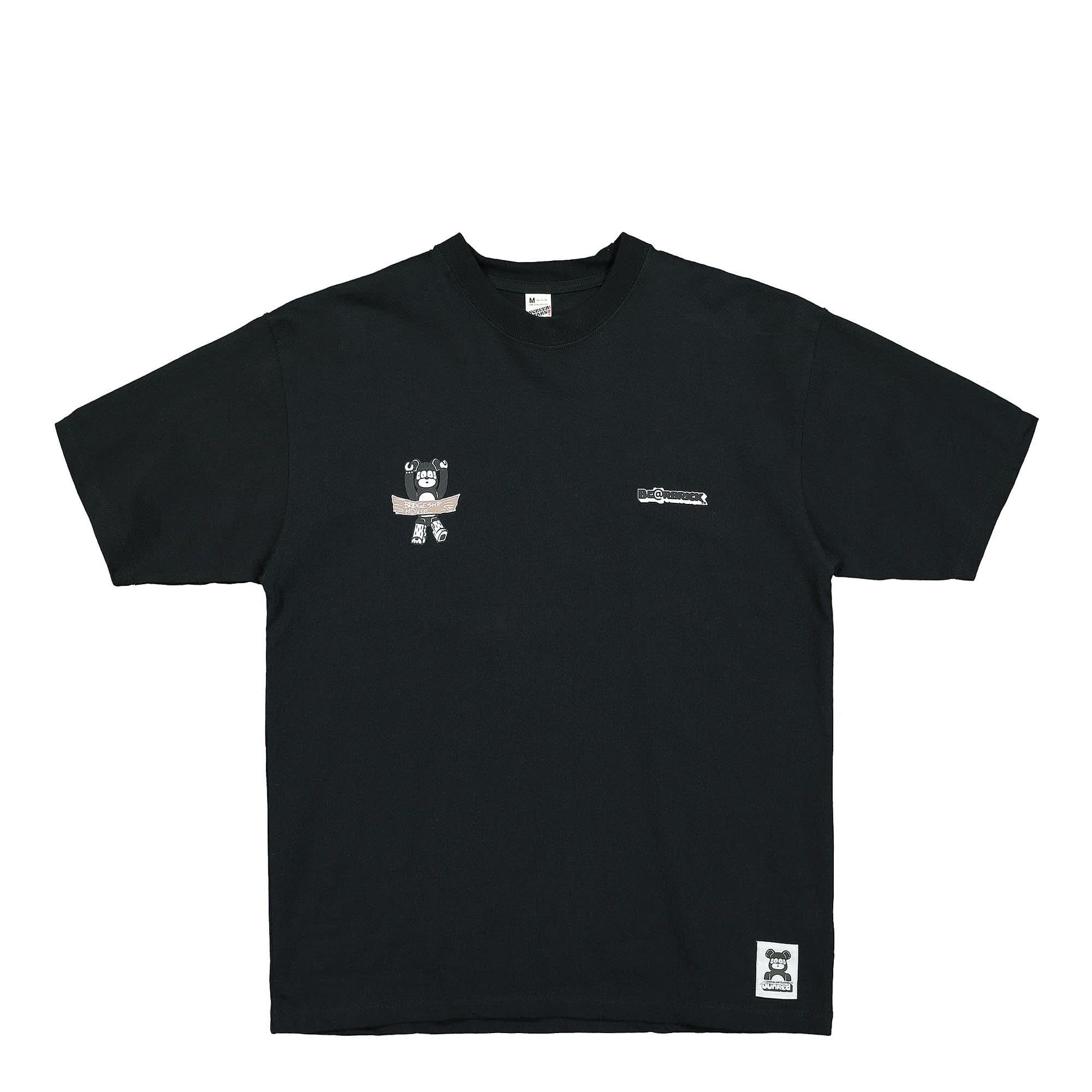 Medicom Be@rbrick Short Sleeve Tee Black Detail view 1 | Gate